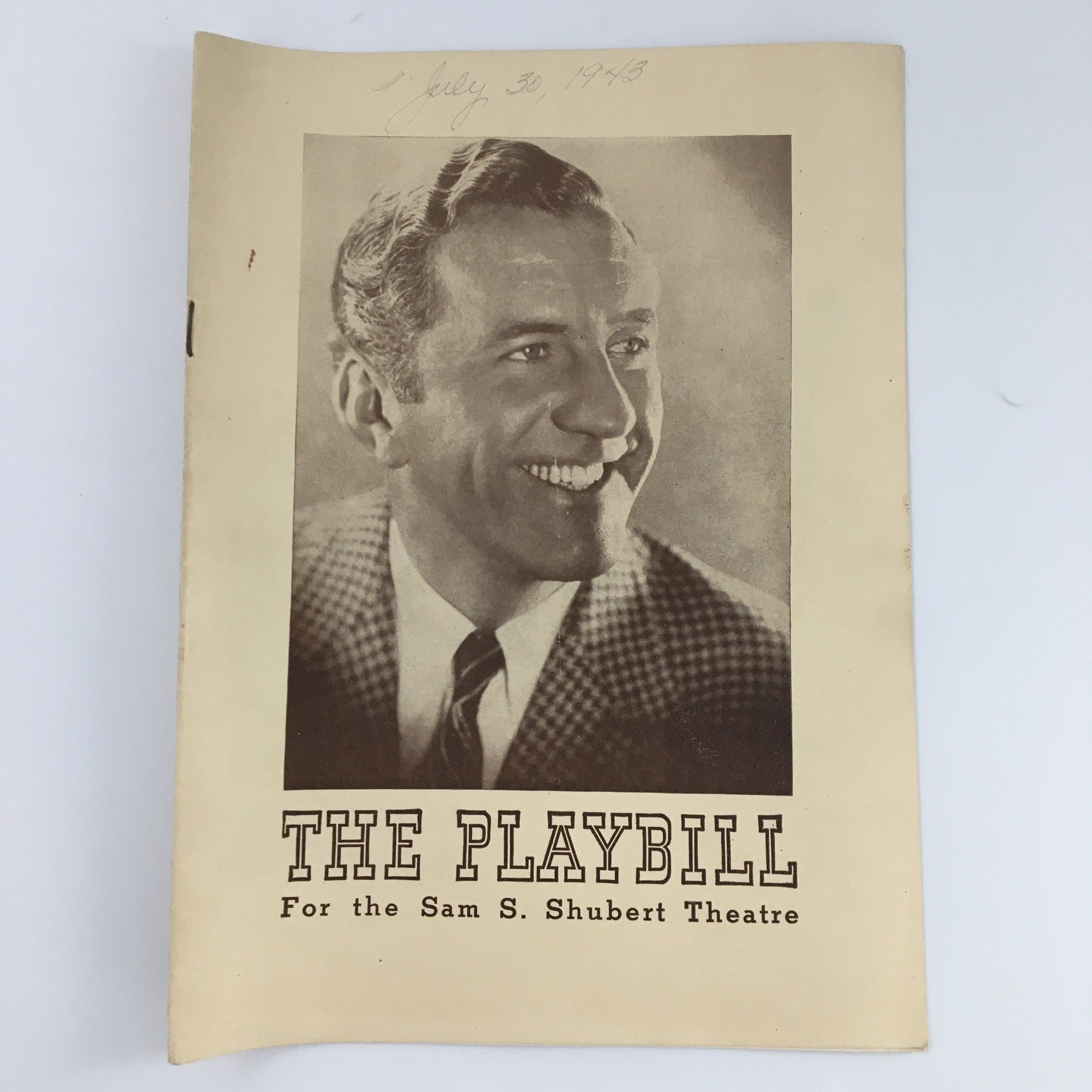 1943 Playbill Sam S. Shubert Theatre 'The Vagabond King' Artells Dickson