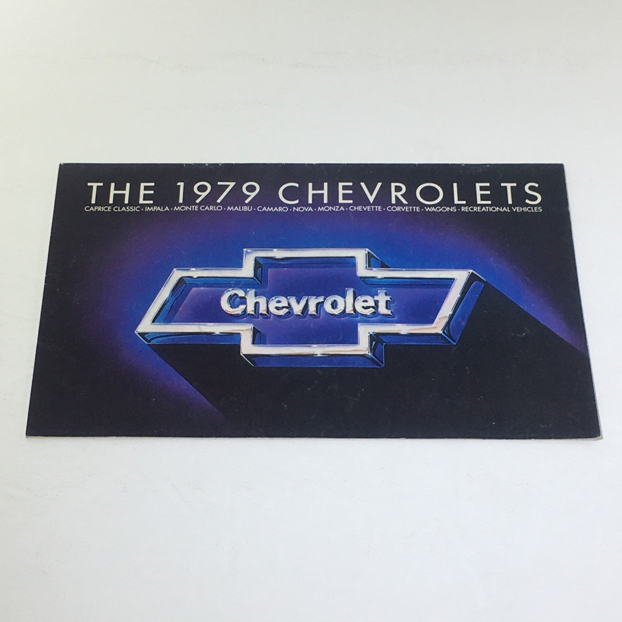 Vintage The 1979 Chevrolet Monte Carlo 2-Door Hardtop Sedan Car Catalog Brochure