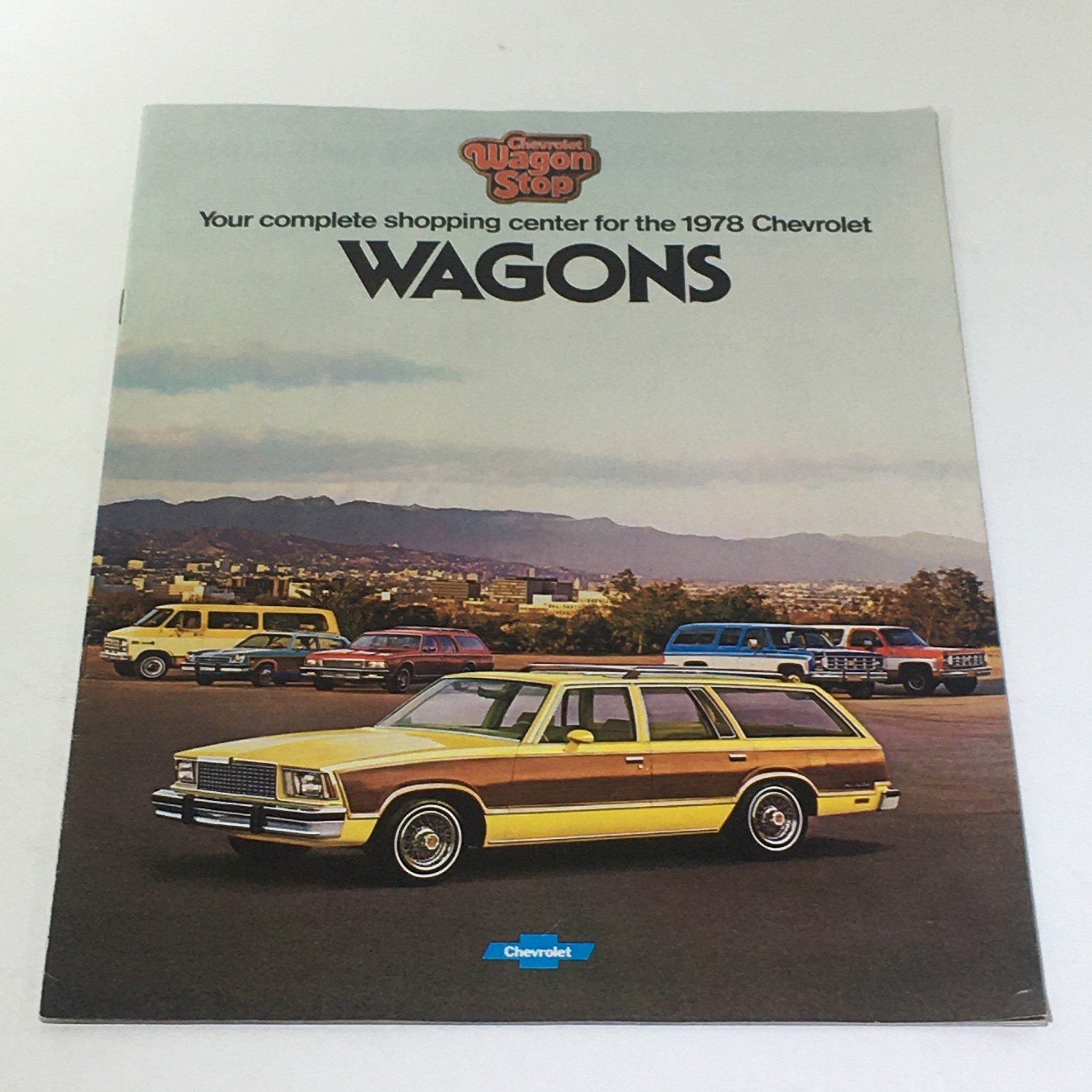 Vintage 1978 Chevrolet Caprice and Impala 6-Cylinder Engine Car Catalog Brochure