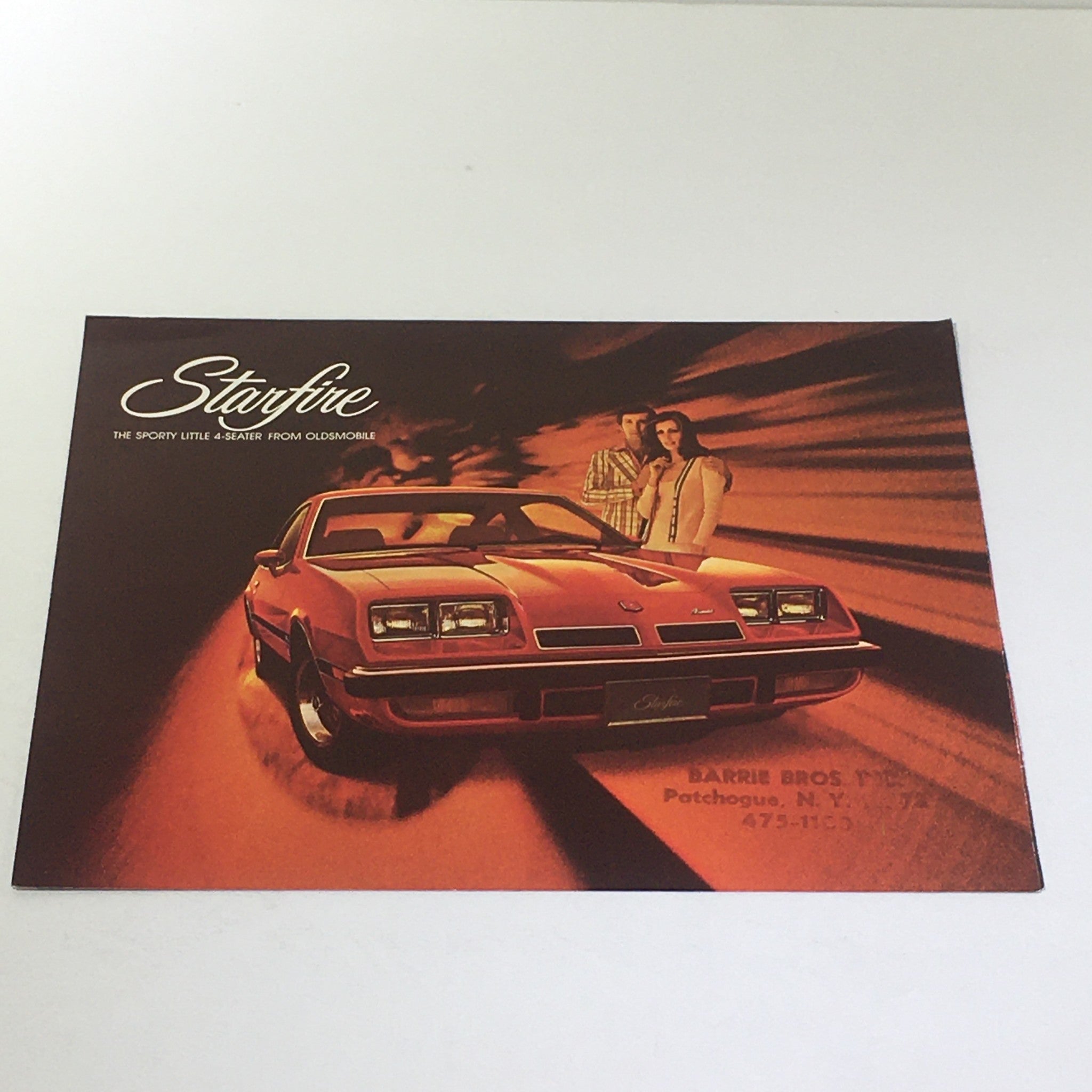 Vintage Starfire Little 4-Seater 3.8 Liter V-6 Engine 231cu Car Catalog Brochure