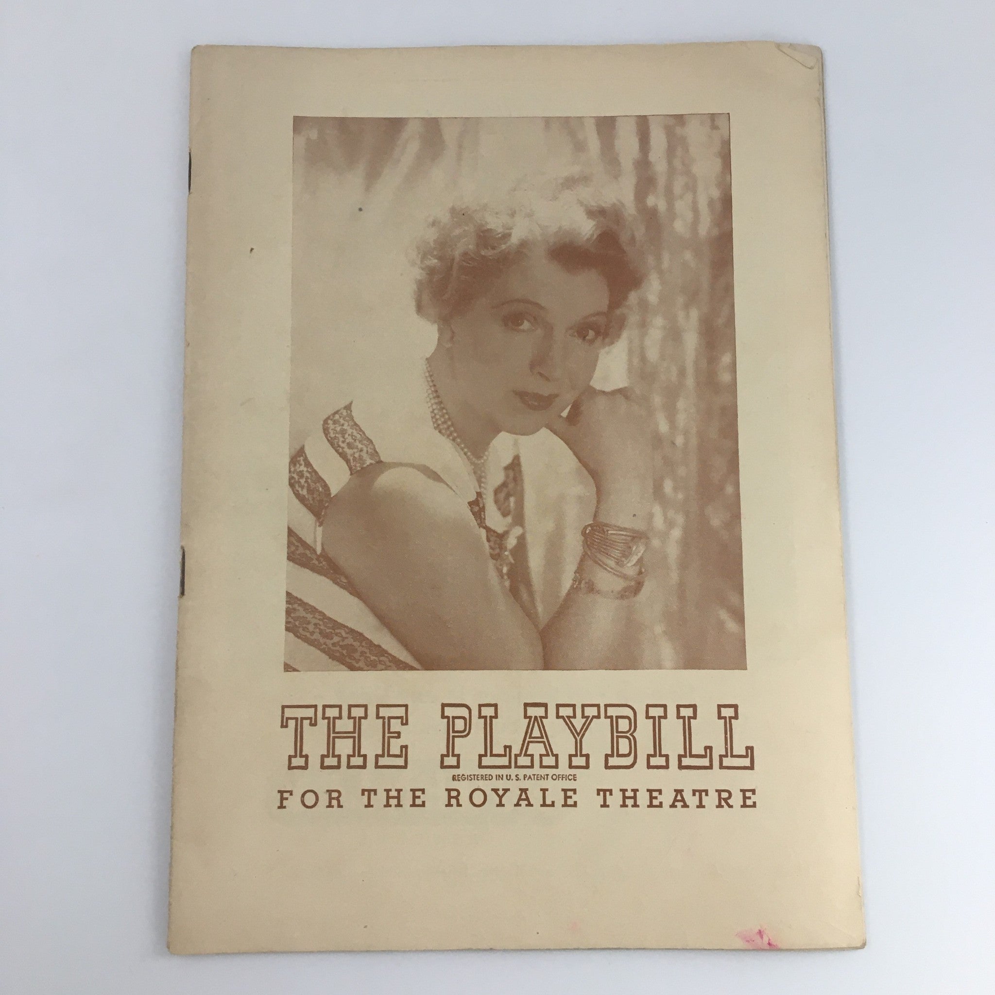 1947 Playbill Royale Theatre 'Ina Claire' Jane Seymour, Margaret Douglas