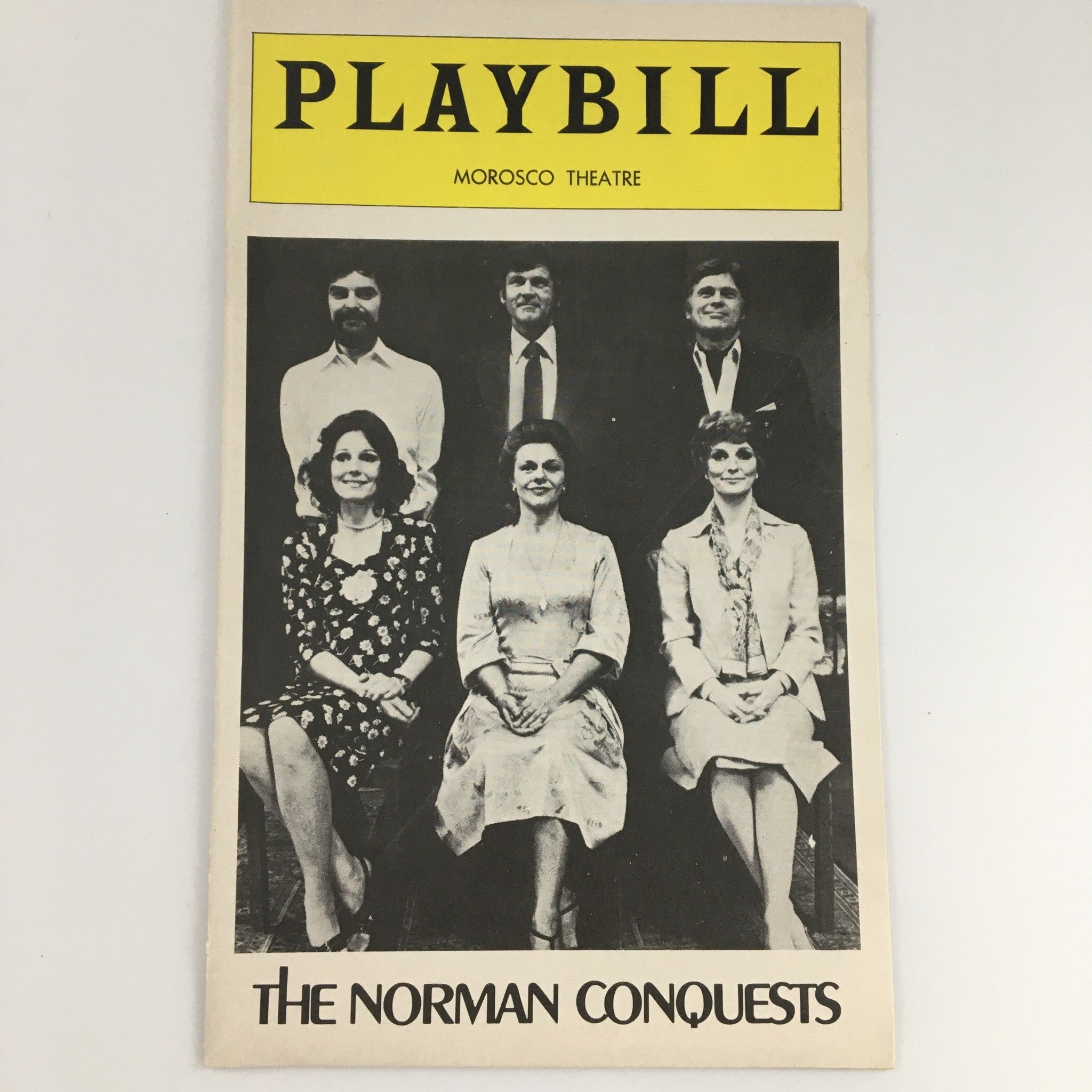 1976 Playbill Morosco Theatre 'The Norman Conquests' Richard Benjamin Don Murray