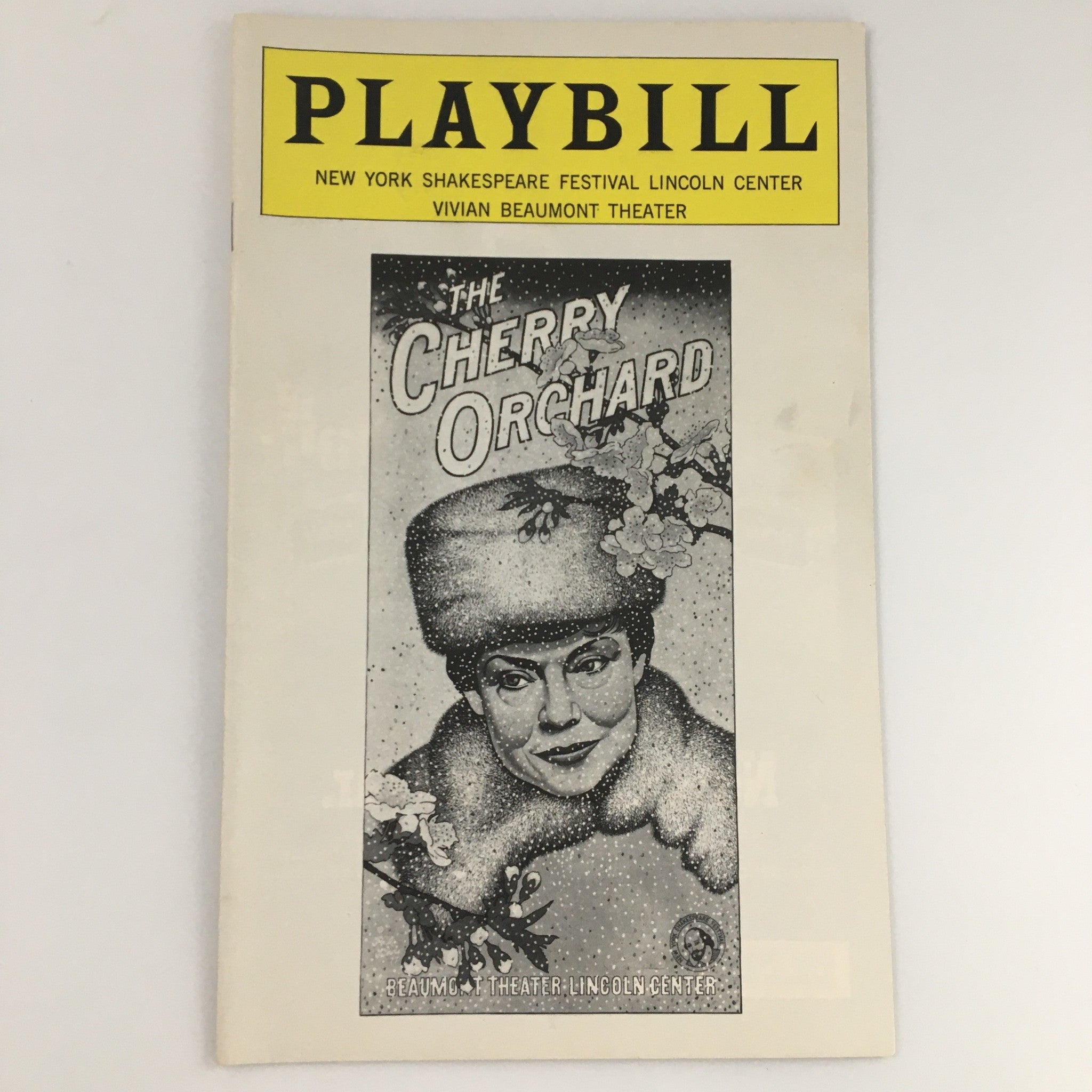 1977 Playbill Vivian Beaumont Theater 'The Cherry Orchard' C.K. Alexanders