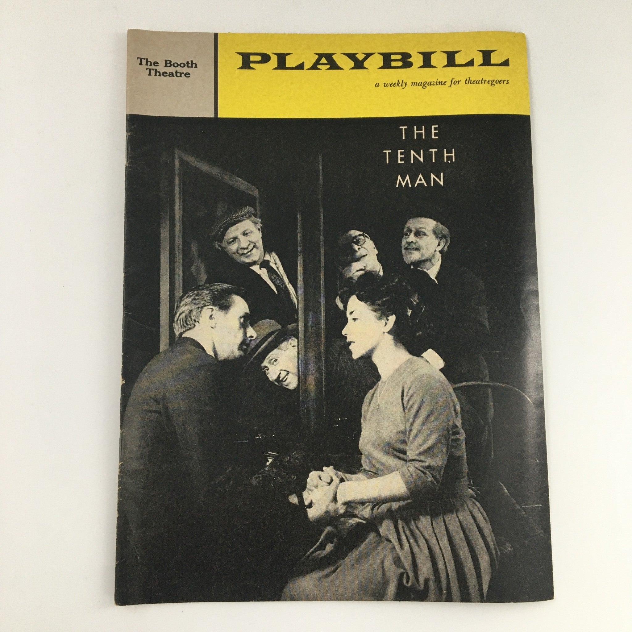 1960 Playbill The Booth Theatre 'The Tenth Man' Donald Harron, Jacob Ben-Ami