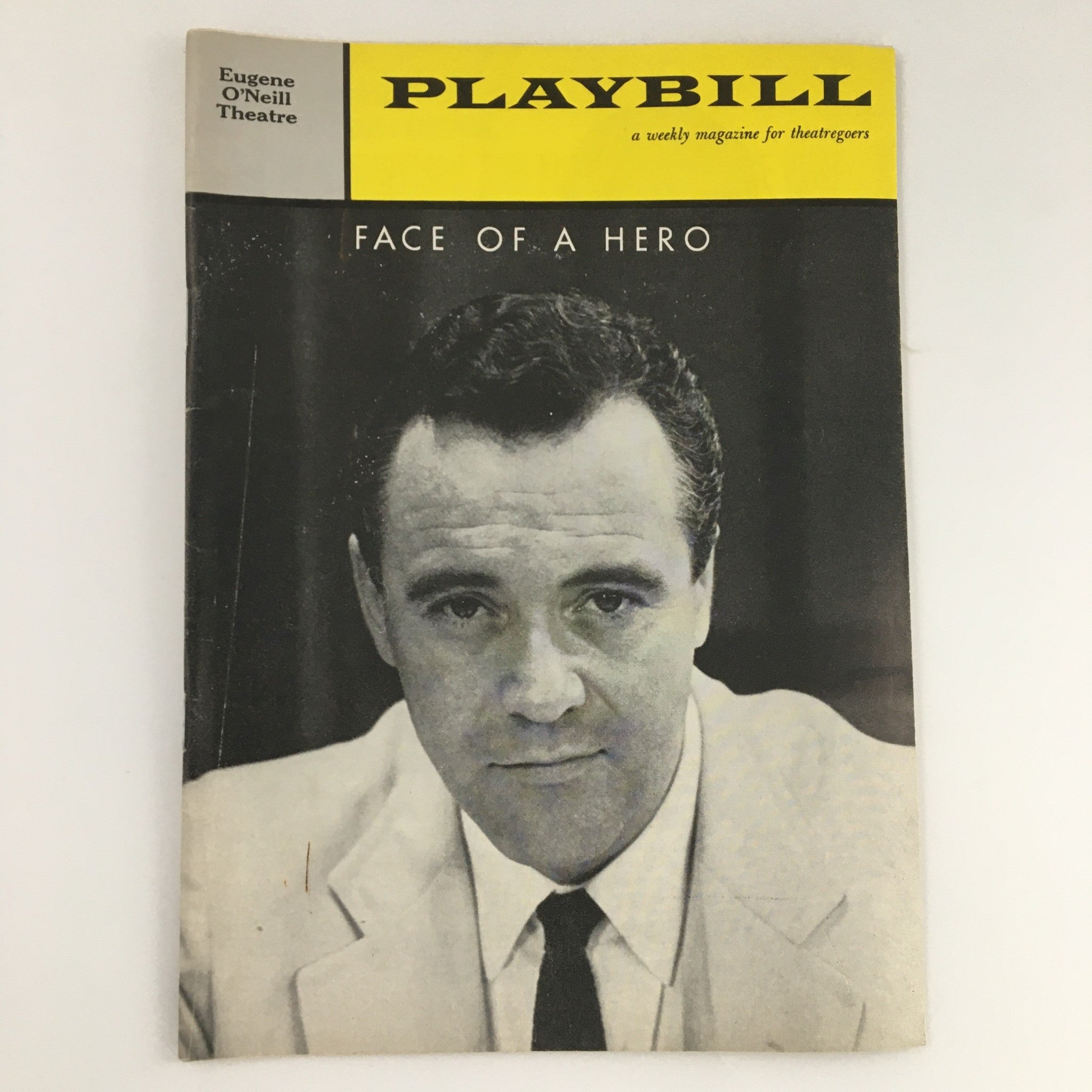 1960 Playbill Eugene O'Neill Theatre 'Face of a Hero' Jack Lemmon, Betsy Blair