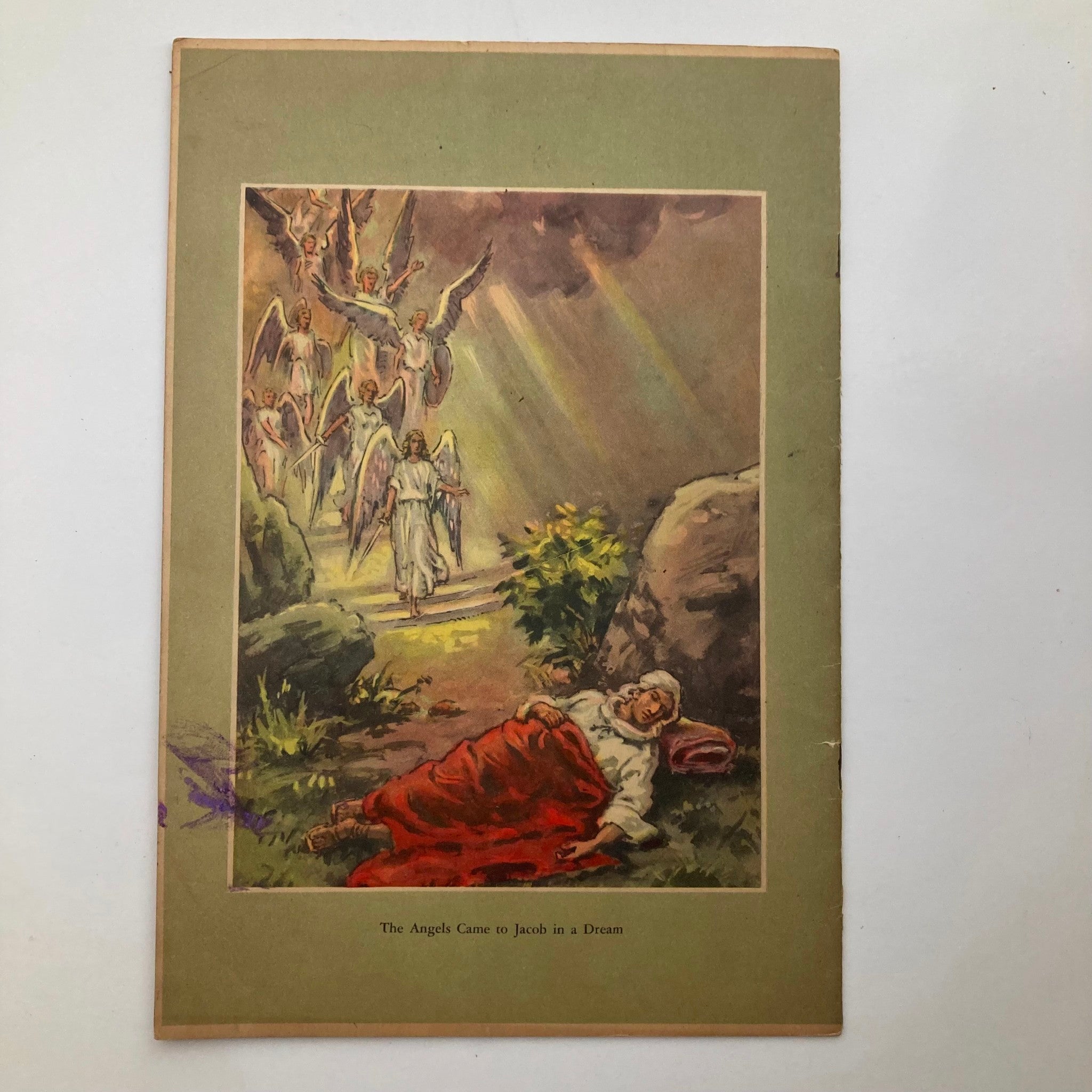 VTG 1942 In The Beginning Let There Be Light Bible Stories Book