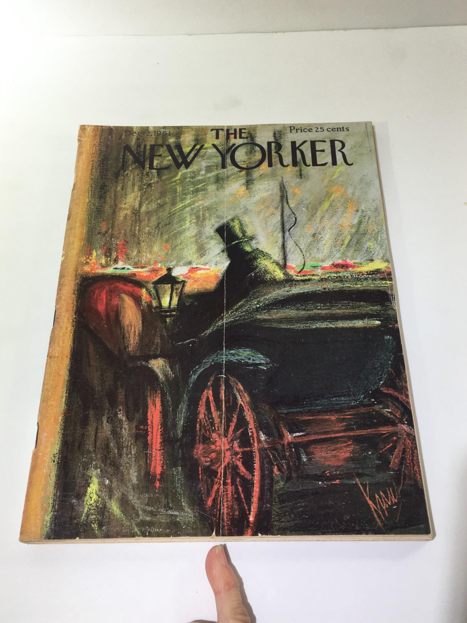 The New Yorker: December 2 1961 - Full Magazine/Theme Cover Robert Kraus