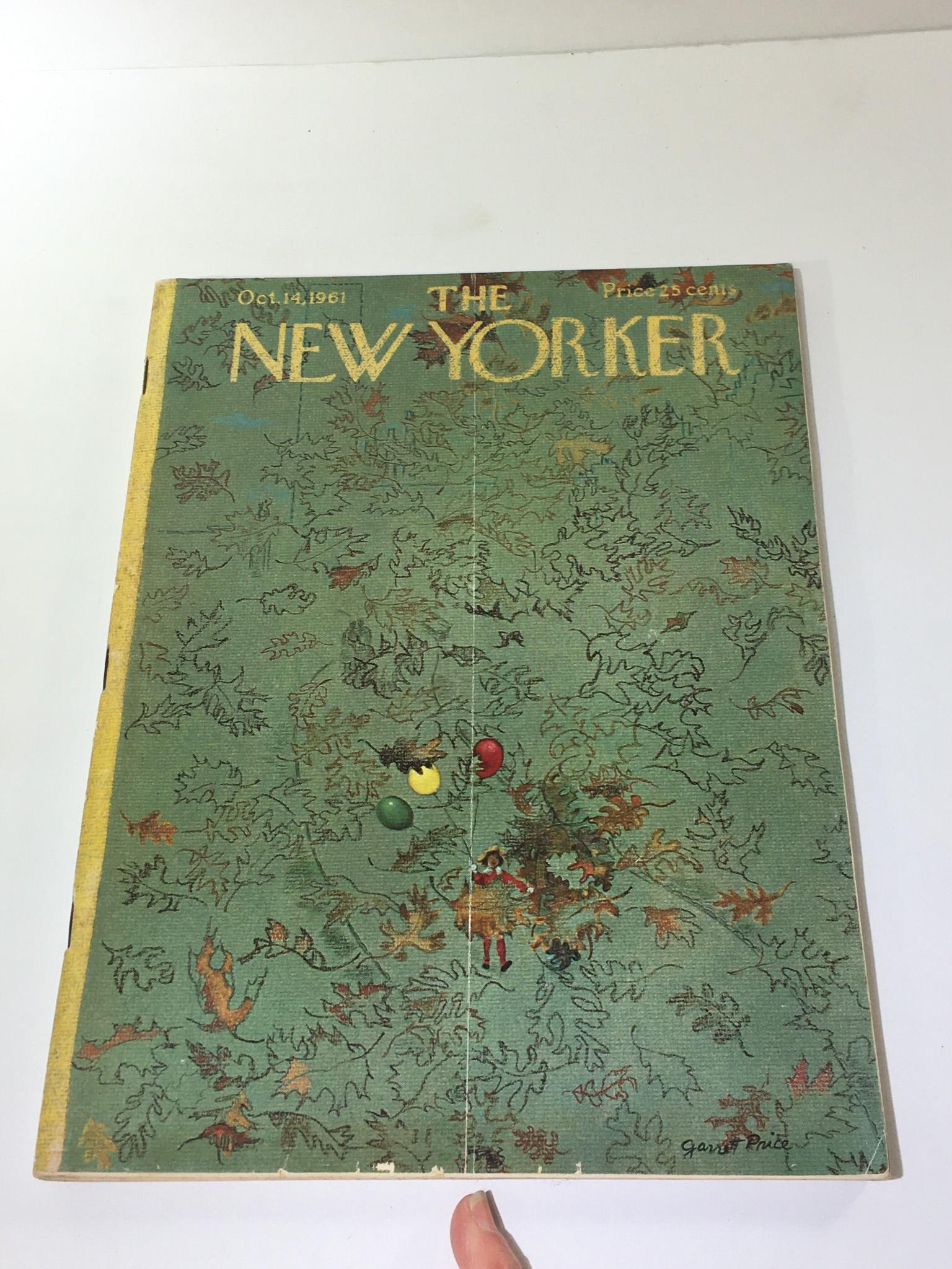 The New Yorker: October 14 1961 - Full Magazine/Theme Cover Garrett Price