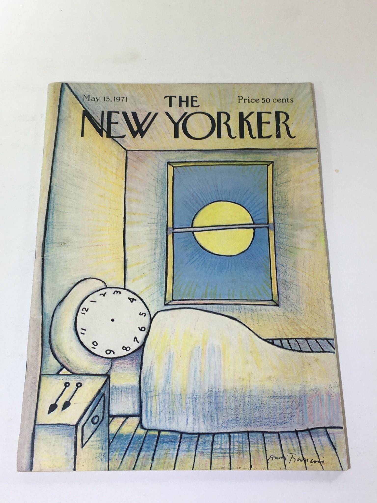 The New Yorker: May 15 1971 - Full Magazine/Theme Cover Andre Francois