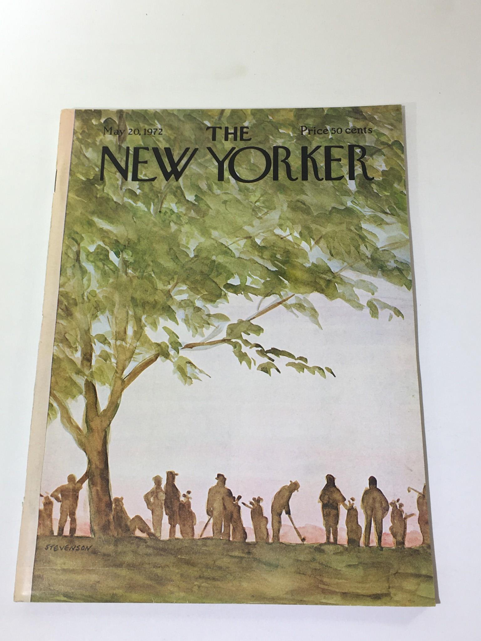 The New Yorker: May 20 1972 - Full Magazine/Theme Cover James Stevenson