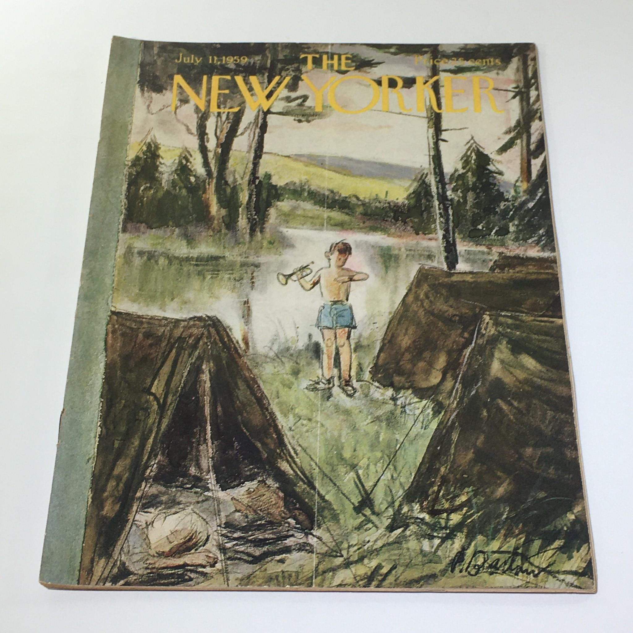 The New Yorker: July 11 1959 Full Magazine/Theme Cover Perry Barlow