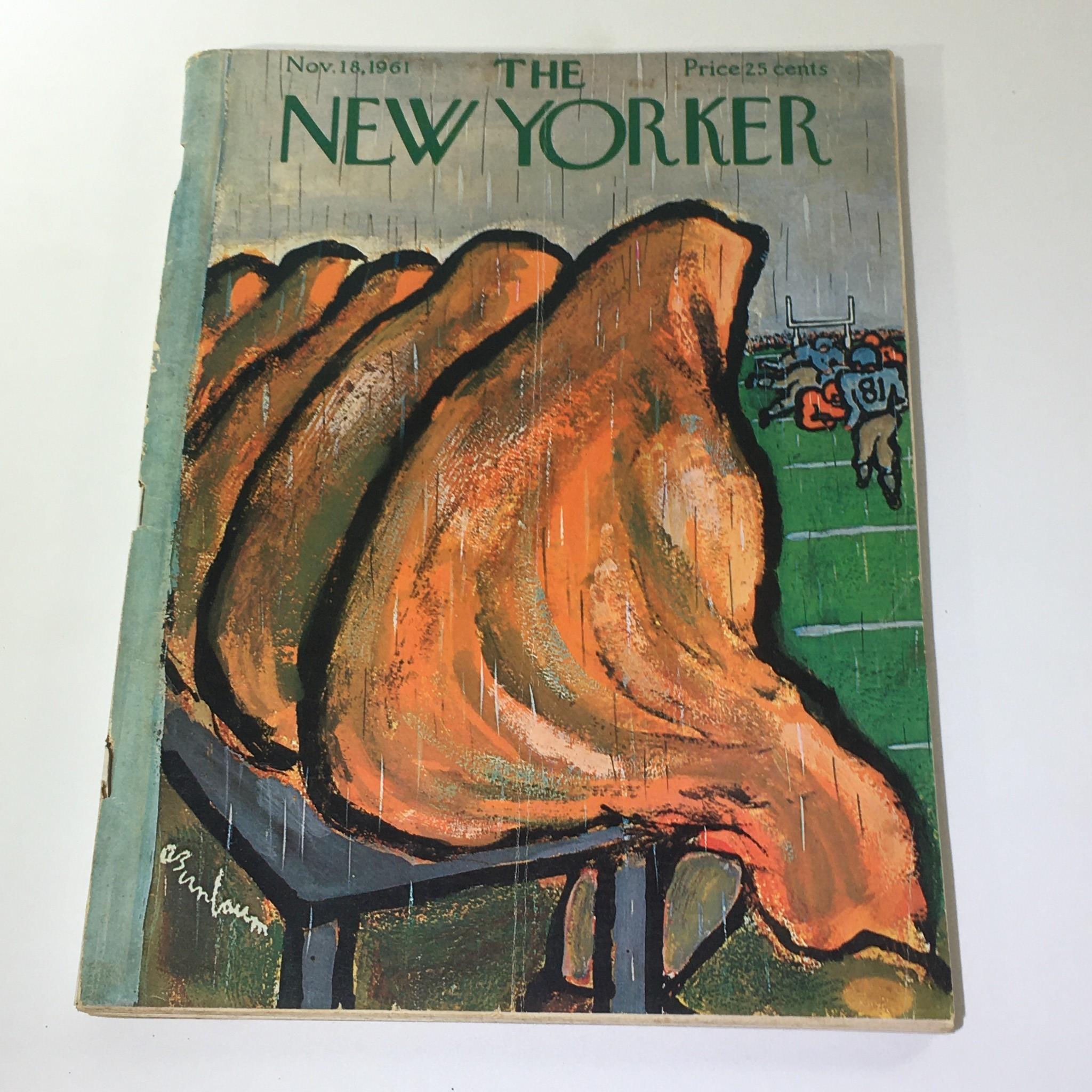 The New Yorker: November 18 1958 Full Magazine/Theme Cover Abe Birnbaum