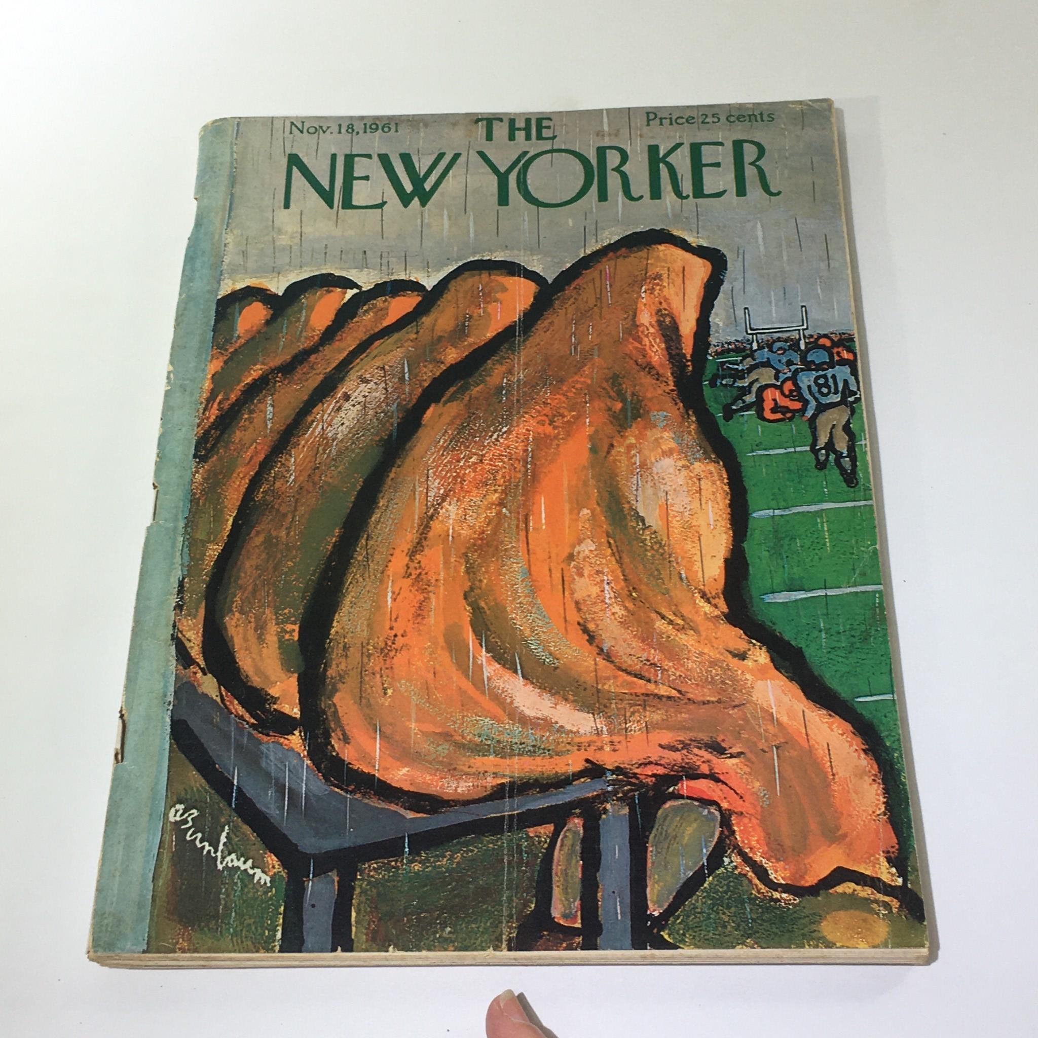 The New Yorker: November 18 1958 Full Magazine/Theme Cover Abe Birnbaum