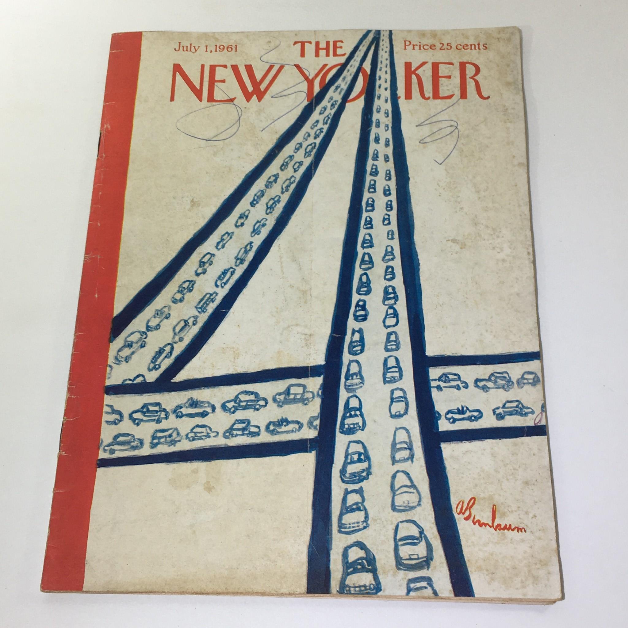 The New Yorker: July 1 1961 Full Magazine/Theme Cover Abe Birnbaum