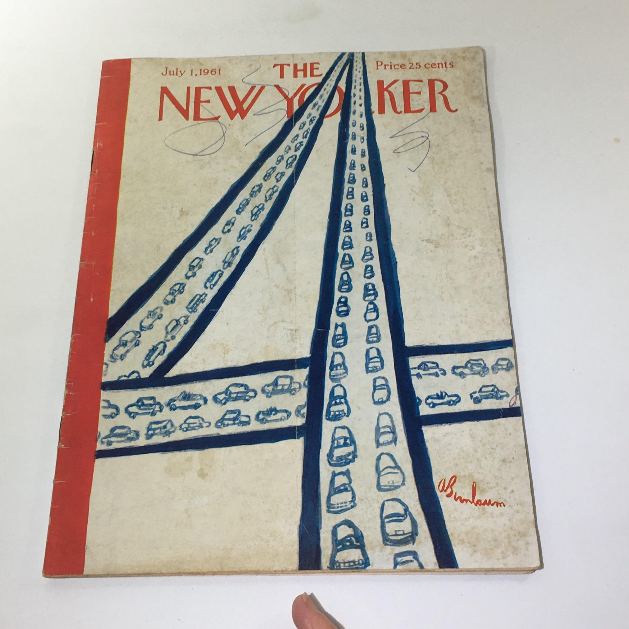 The New Yorker: July 1 1961 Full Magazine/Theme Cover Abe Birnbaum