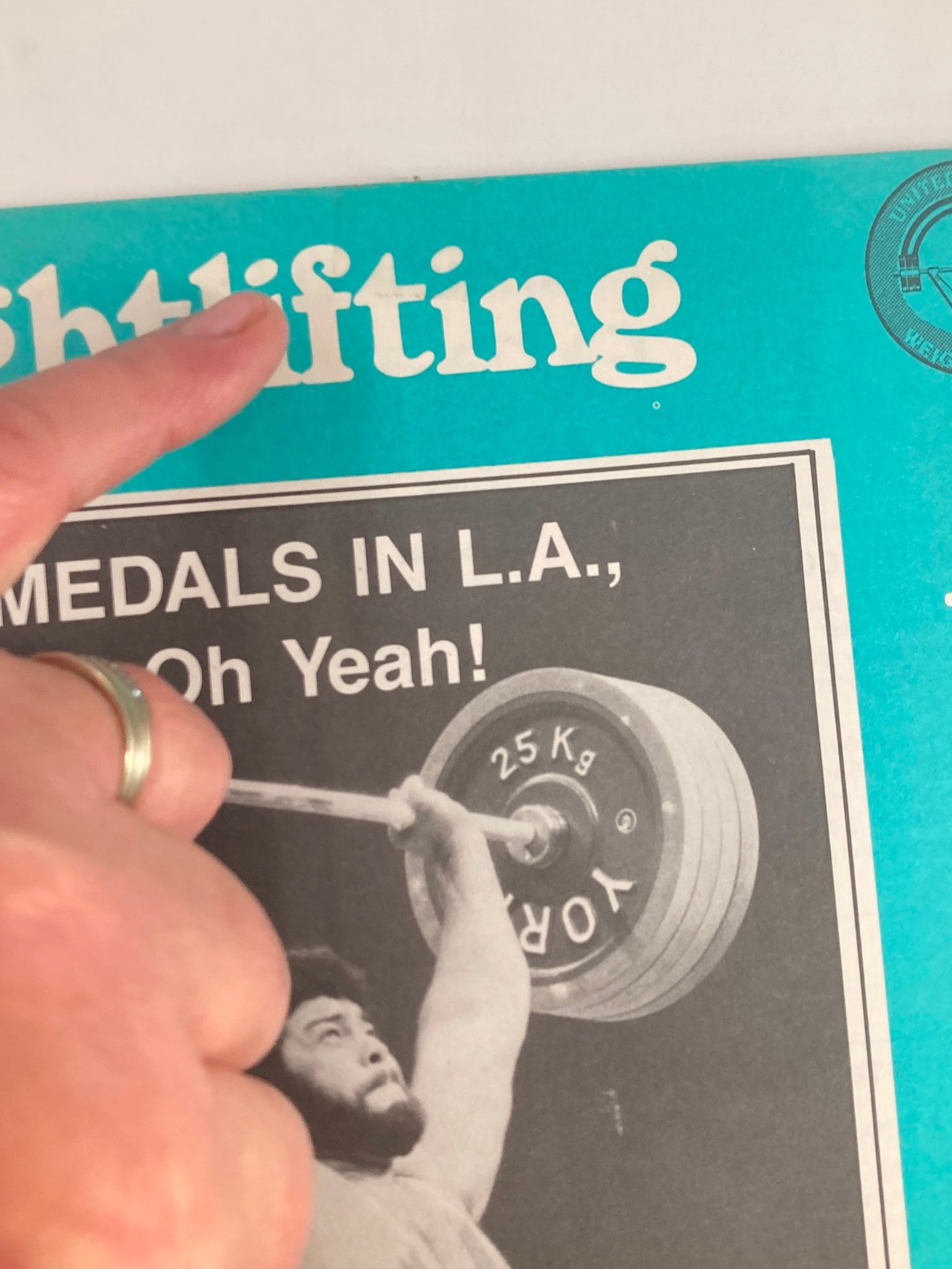 VTG Weightlifting USA Magazine Vol 2 #4 1984 Guy Carlton and Mario Martinez