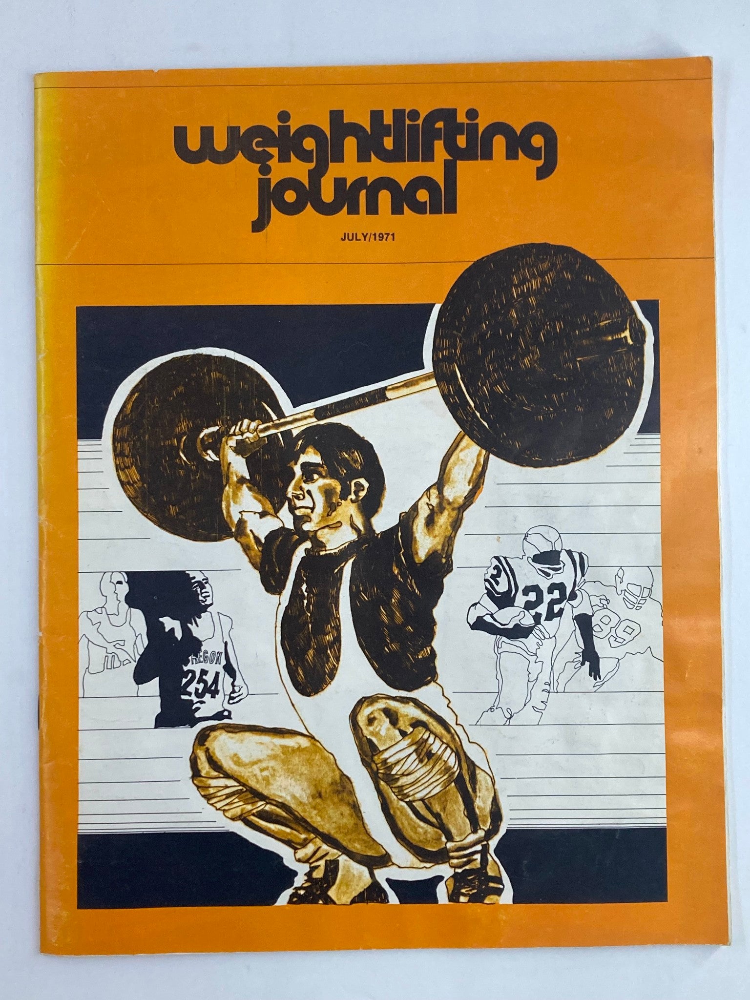 VTG Weightlifting Journal July 1971 Vol 1 #1 The Daisey Chain No Label