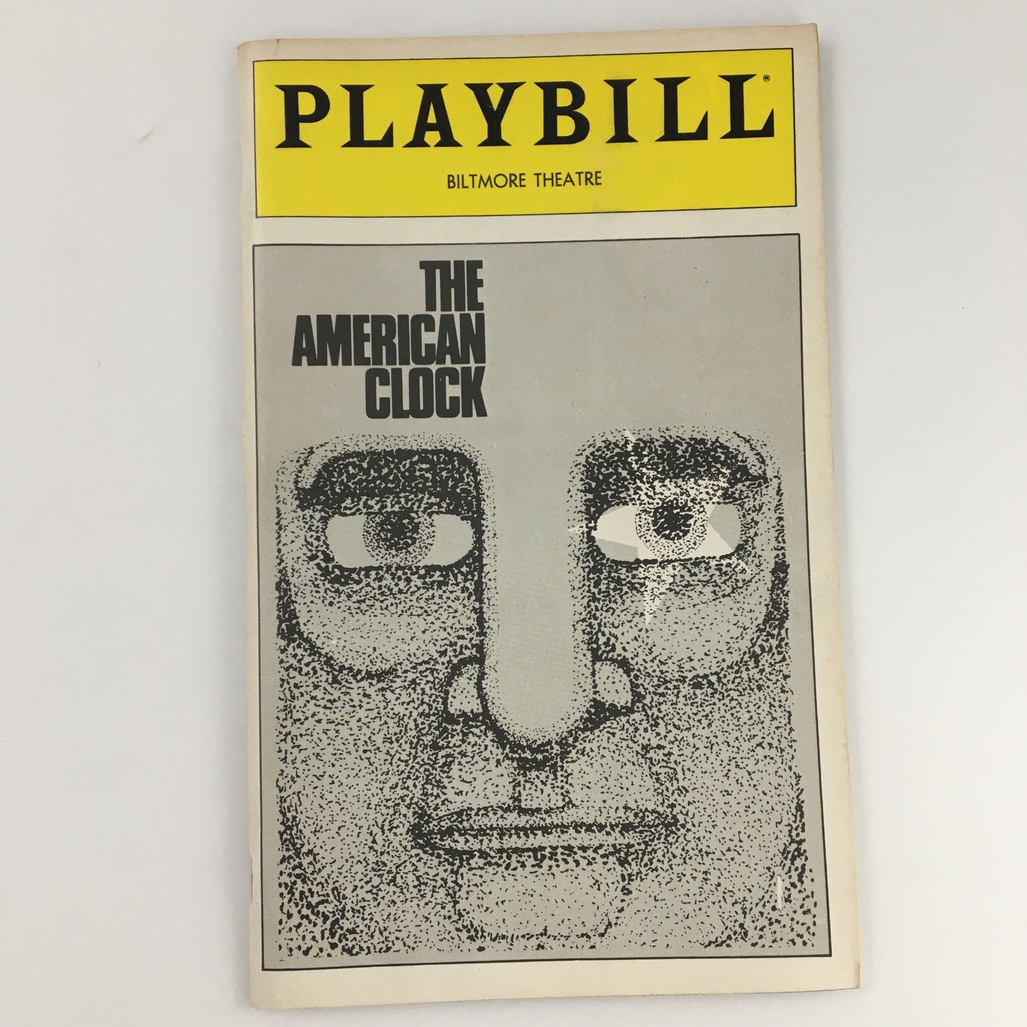 1980 Playbill Biltmore Theatre 'The American Clock' Joan Copeland, John Randolph