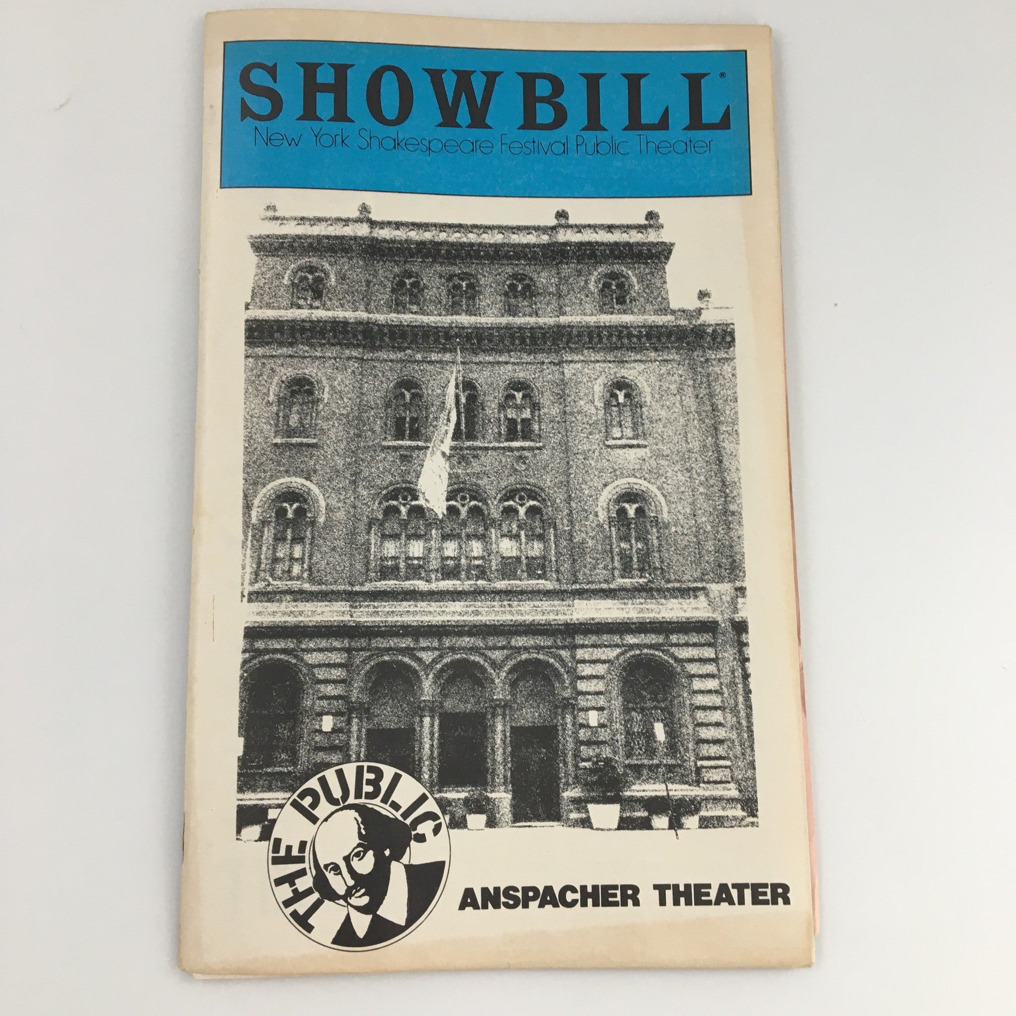 1980 Showbill Anspacher Theater 'Alice in Concert' Meryl Streep, Deborah Rush