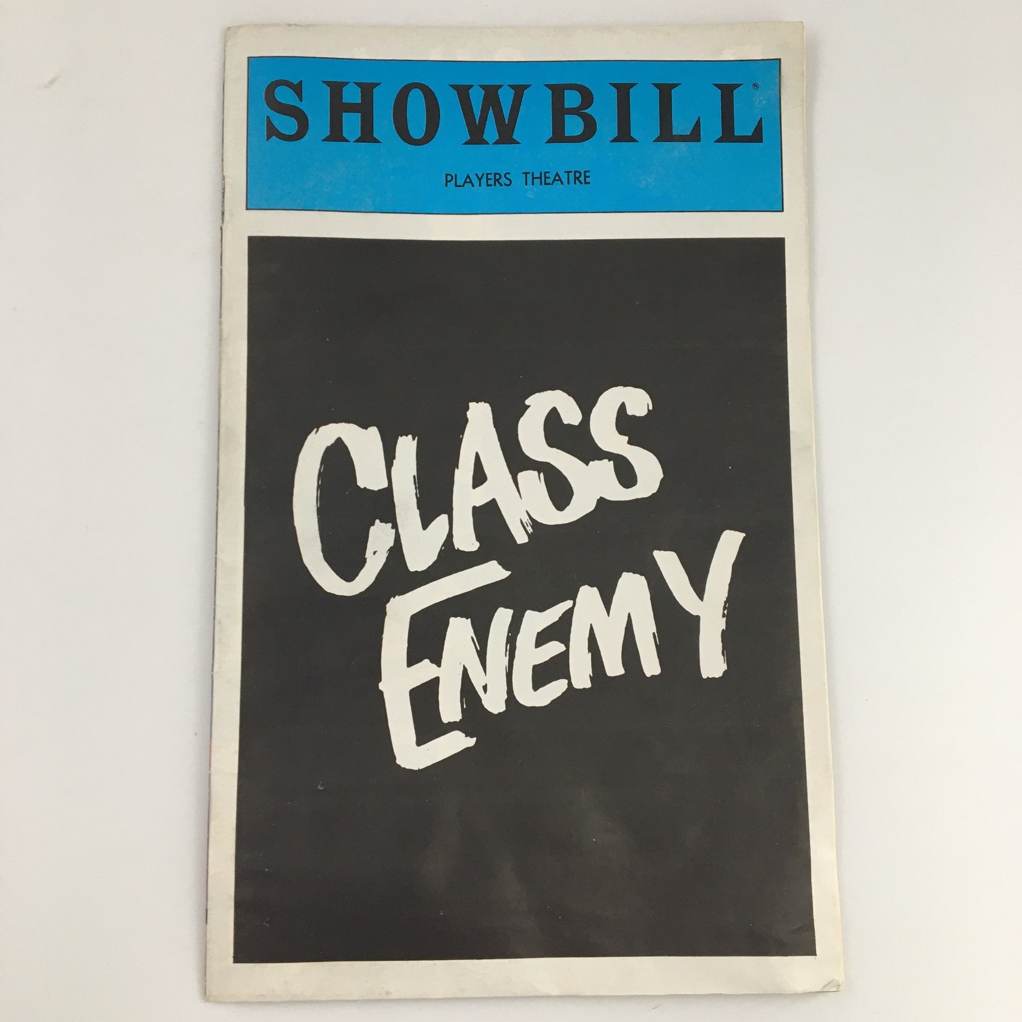 1980 Showbill Players Theatre 'Class Enemy' Alvin Alexis, Maxwell Caulfield