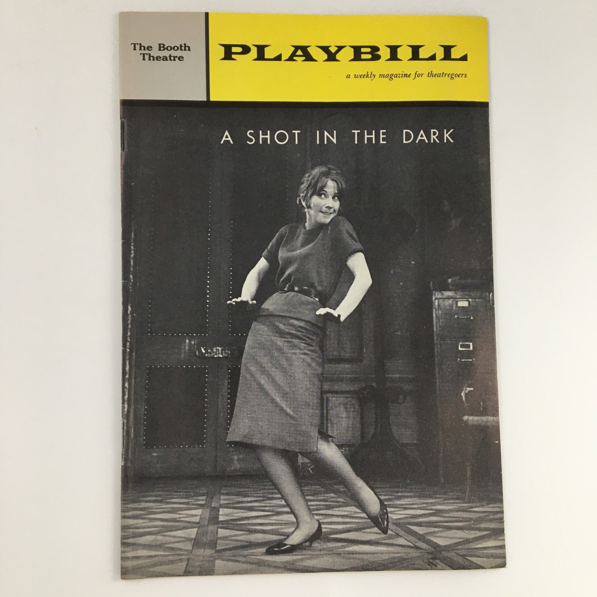 1962 Playbill The Booth Theatre 'A Shot in the Dark' Julie Harris, Fritz Weaver