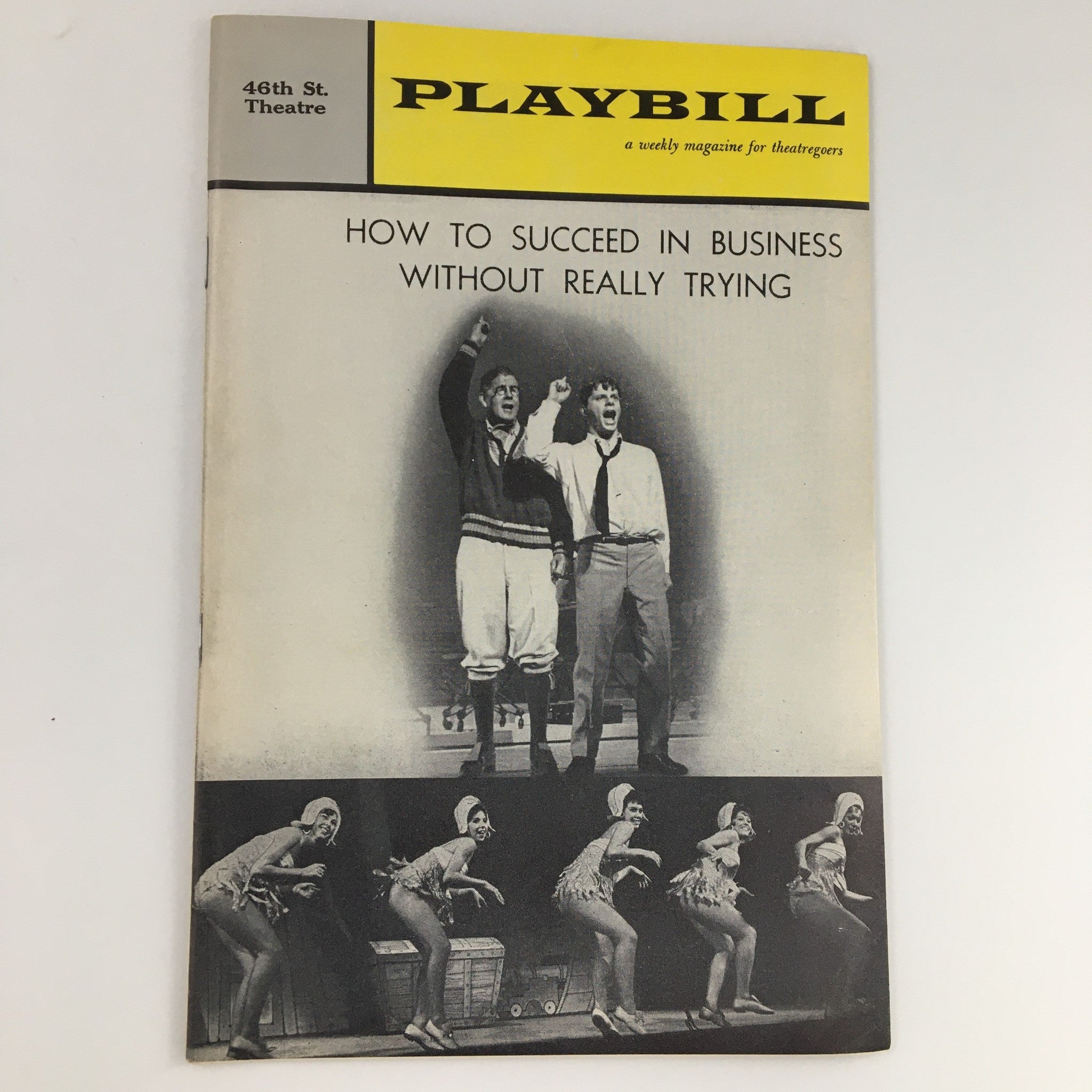 1962 Playbill 46th St. Theatre 'How To Succeed in Business Without Really Trying