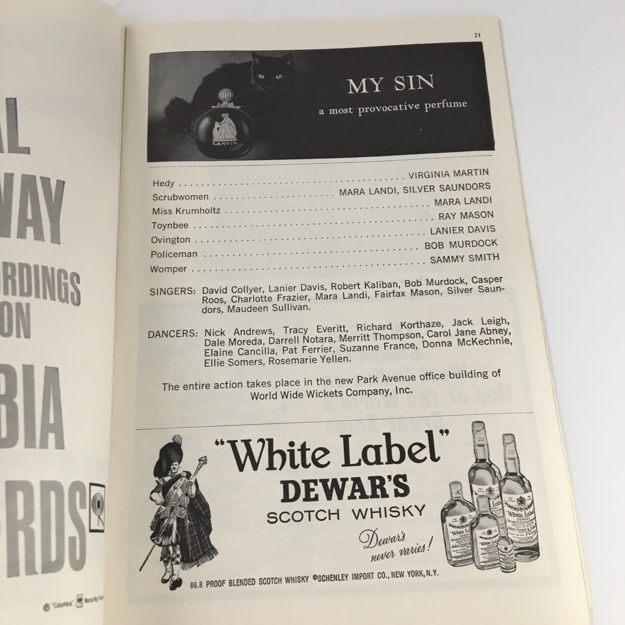 1962 Playbill 46th St. Theatre 'How To Succeed in Business Without Really Trying