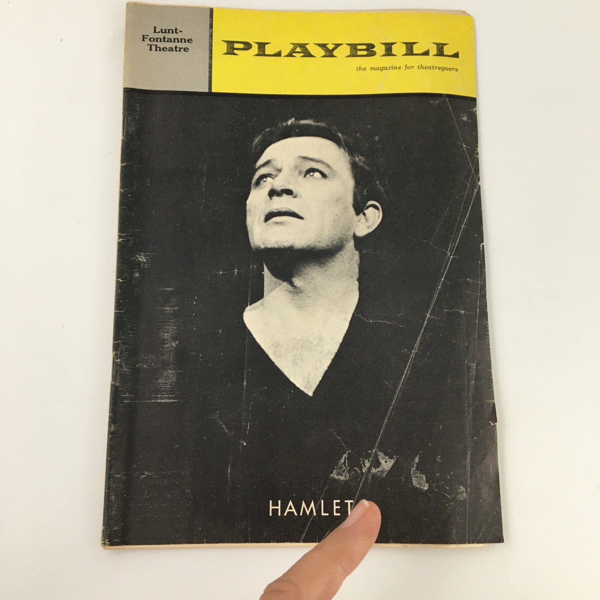 1964 Playbill Lunt-Fontanne Theatre 'Hamlet' Richard Burton, Hume Cronyn