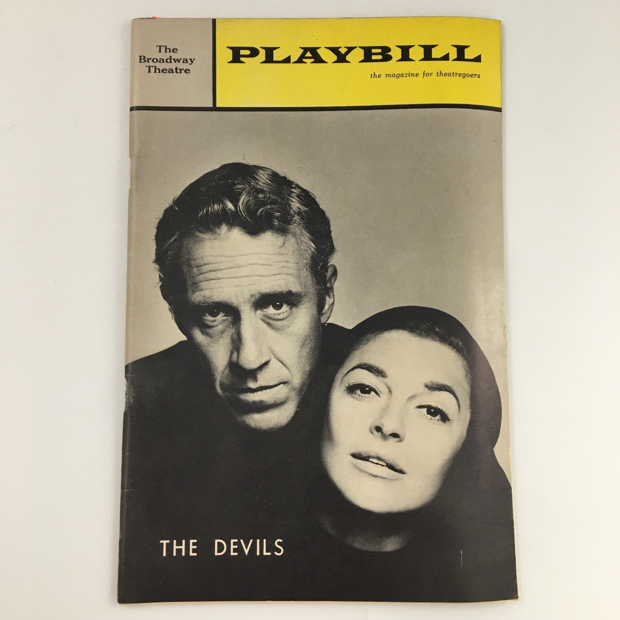 1965 Playbill The Broadway Theatre 'The Devils' Jason Robards, Anne Bancroft