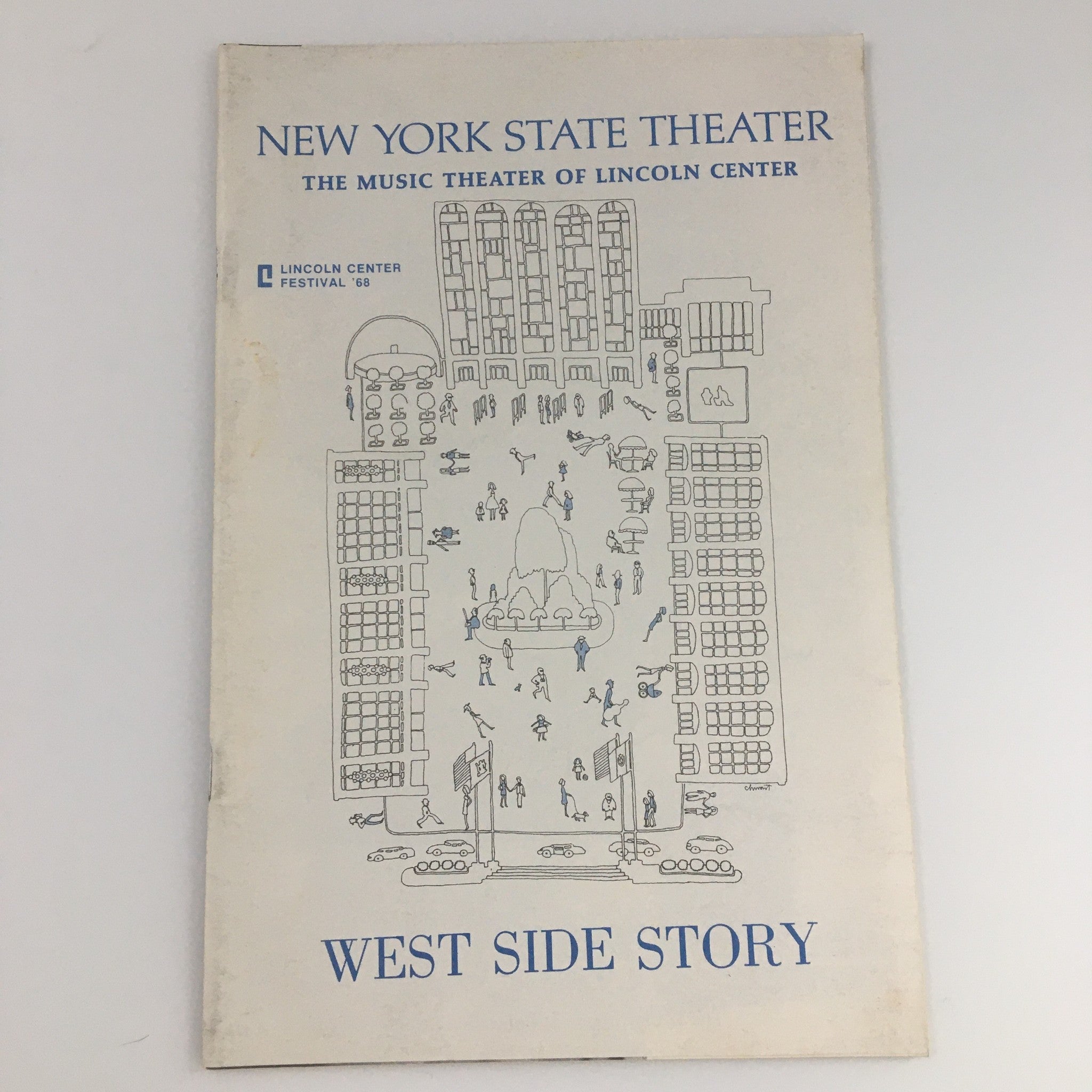 1968 New York State Theater 'West Side Story' Barbara Luna, Kurt Peterson