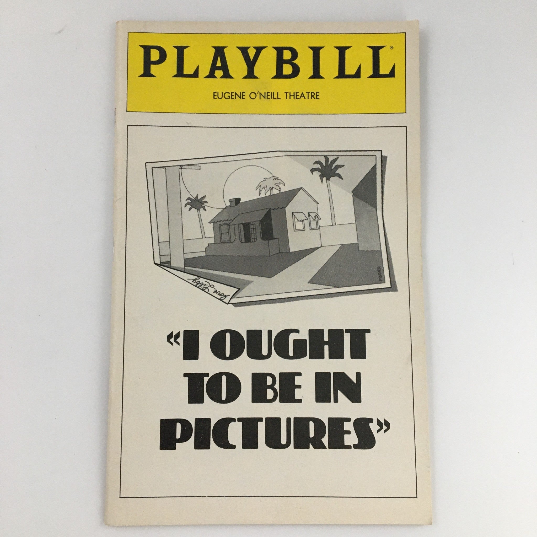 1980 Playbill Eugene O'Neill Theatre 'I Ought To Be In Pictures' Dinah Manoff