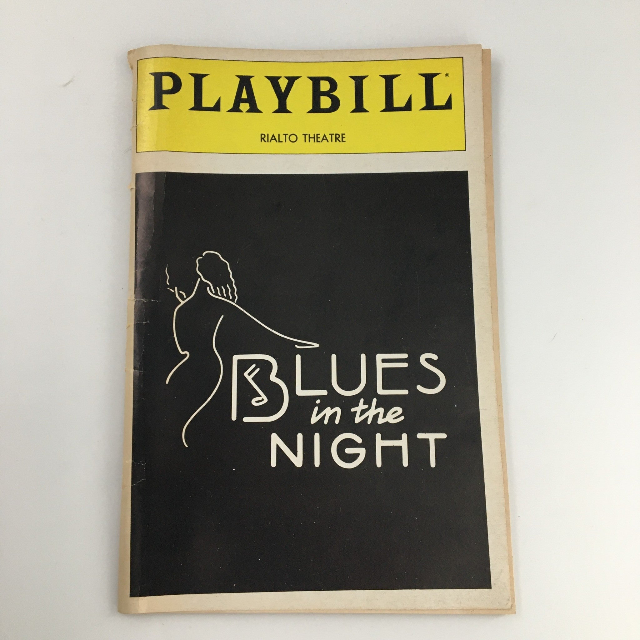 1982 Playbill Rialto Theatre 'Blue in the Night' Leslie Uggams, Jean Du Shon