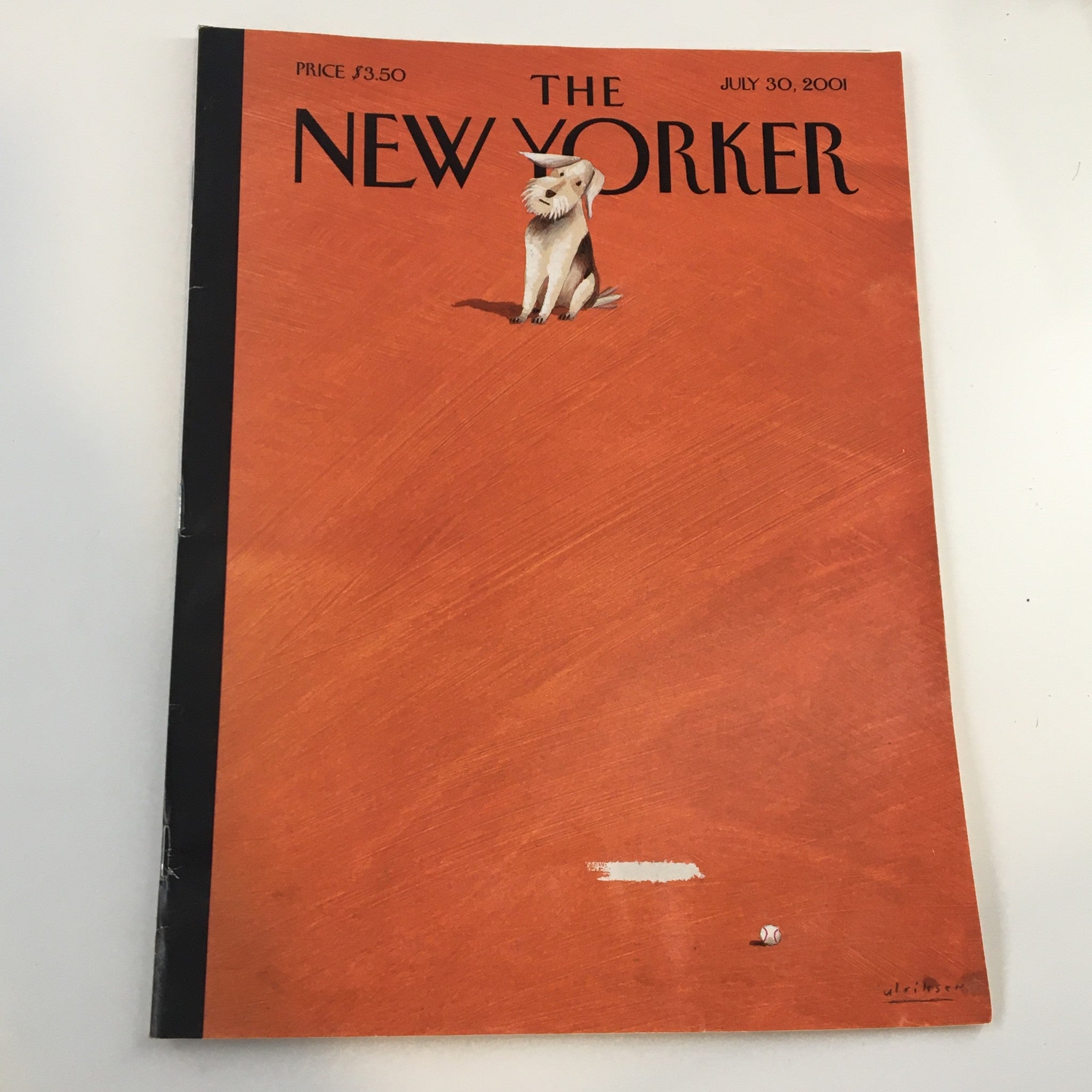 The New Yorker Full Magazine July 30 2001 Puppy Love by Mark Ulriksen