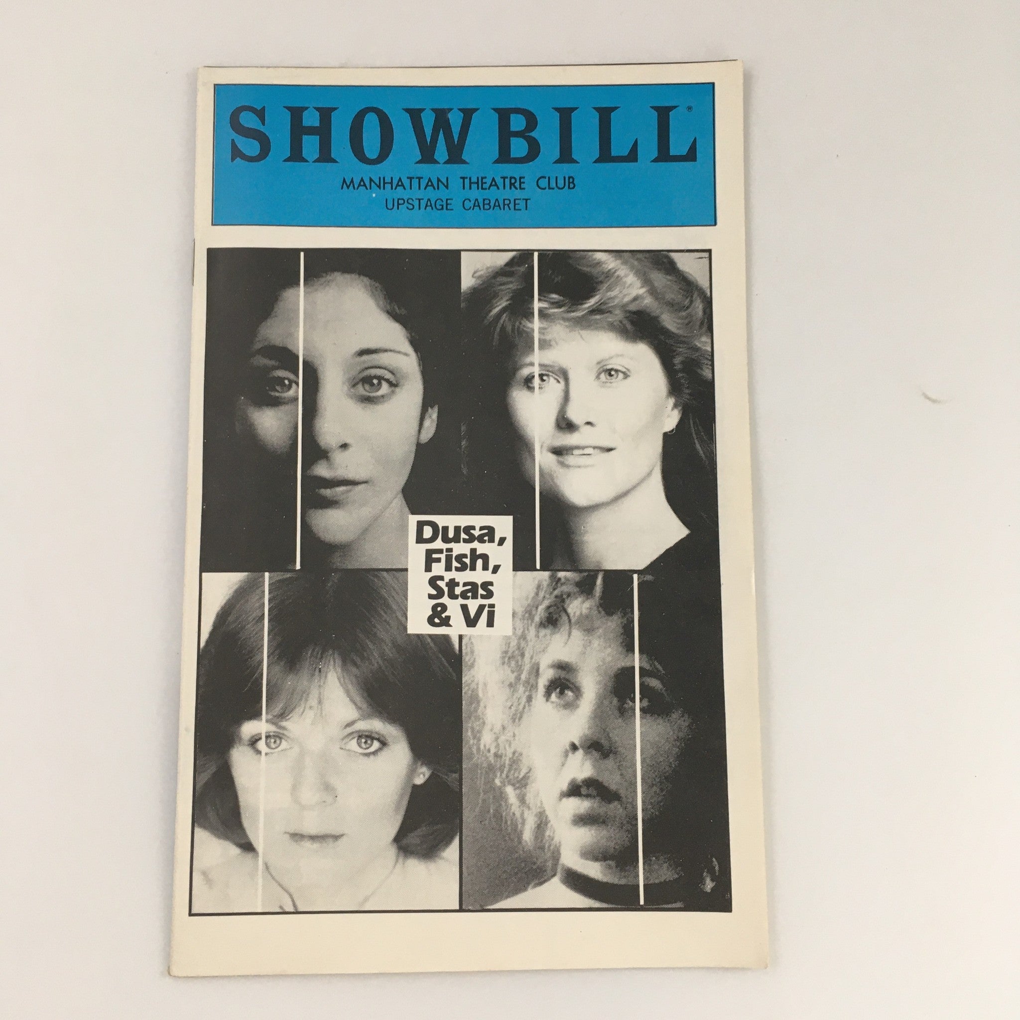 1980 Showbill Manhattan Theatre Club 'Dusa, Fish, Stas & Vi' Laura Esterman