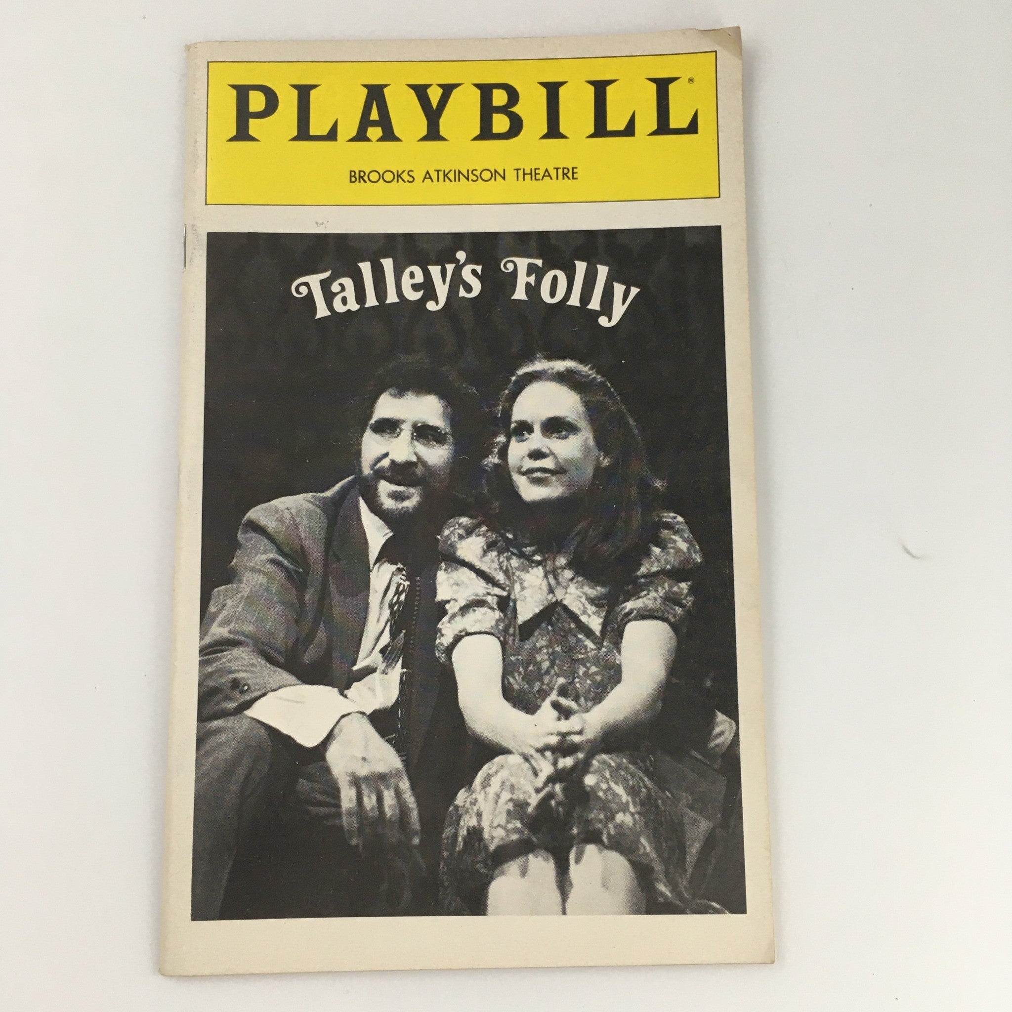 1980 Playbill Brooks Atkinson Theatre 'Talley's Folly' Judd Hirsch Trish Hawkins