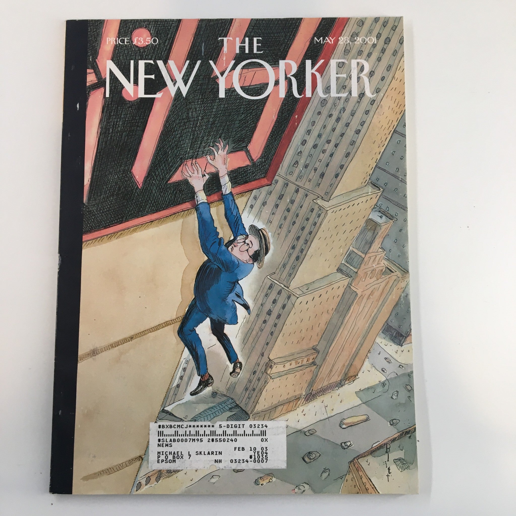 The New Yorker Full Magazine May 28 2001 Safety Last, Again by Barry Blitt