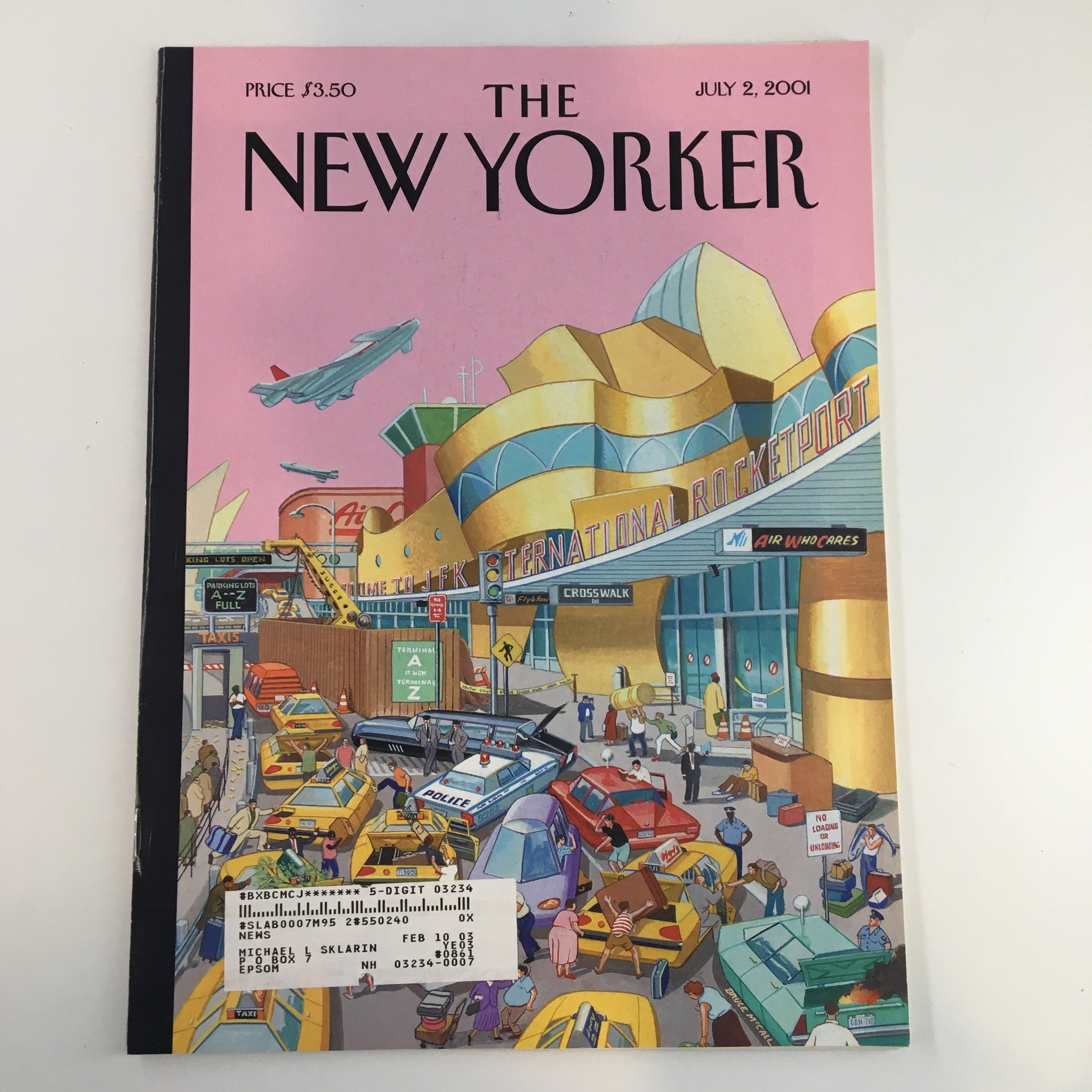 The New Yorker Full Magazine July 2 2001 JFK International Rocketport 2025