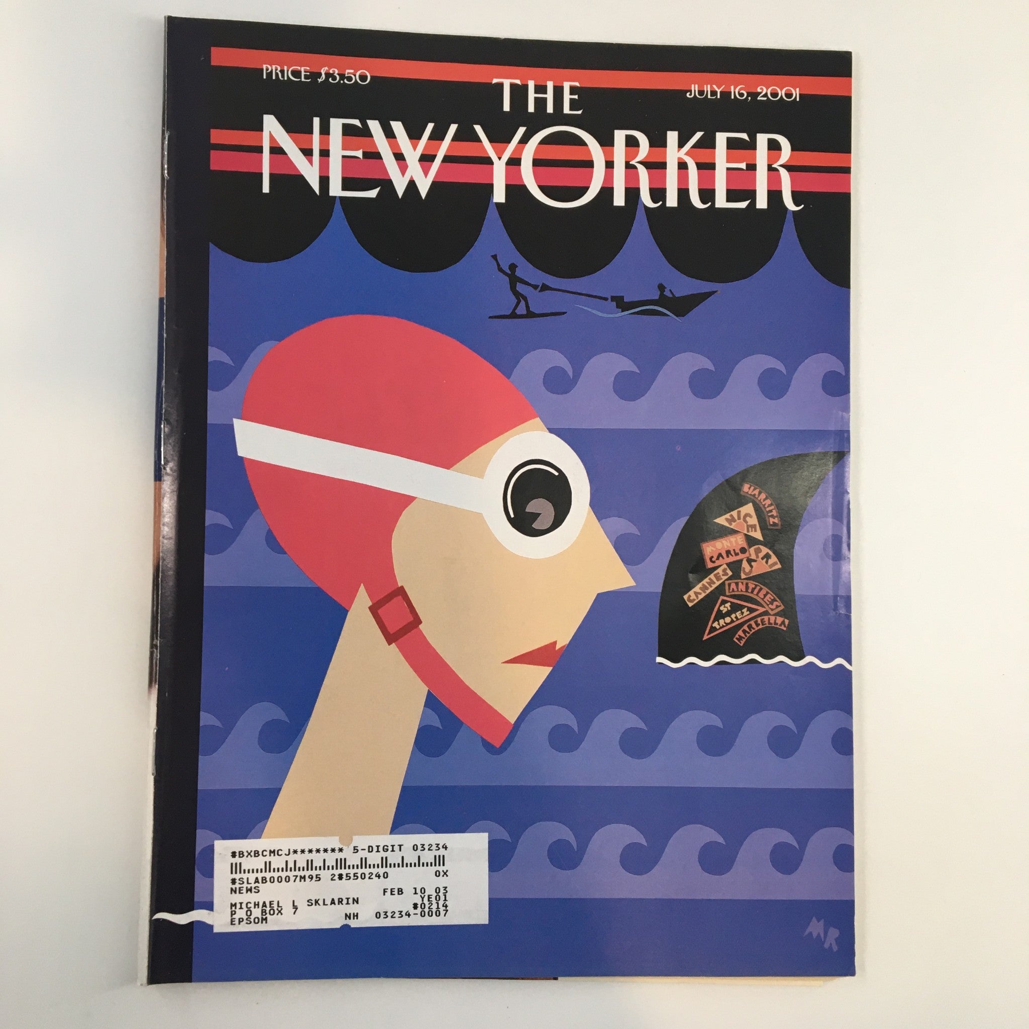 The New Yorker Full Magazine July 16 2001 Fin de Voyage by Michael Roberts