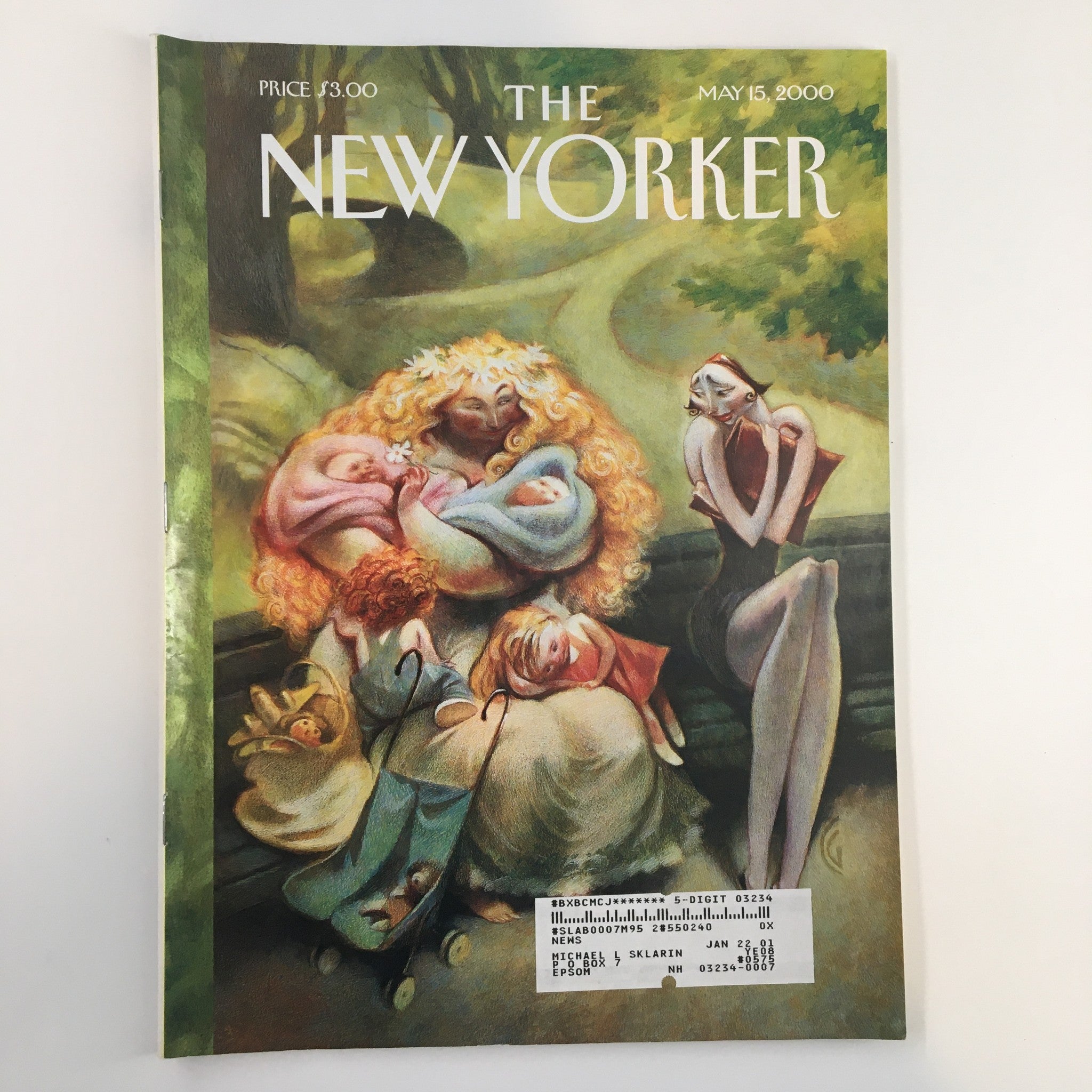 The New Yorker Full Magazine May 15 2000 Mother Nature by Carter Goodrich