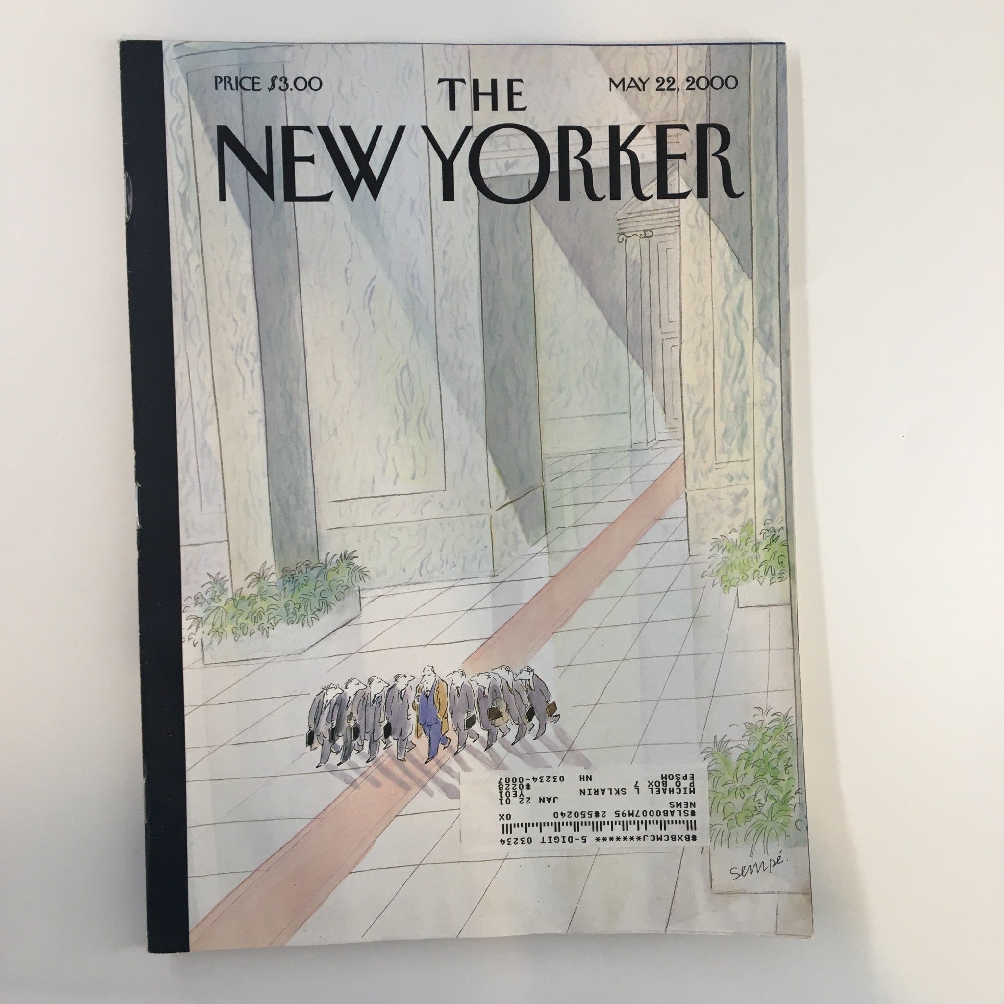 The New Yorker Full Magazine May 22 2000 Hanging on Every Word by J.J. Sempe