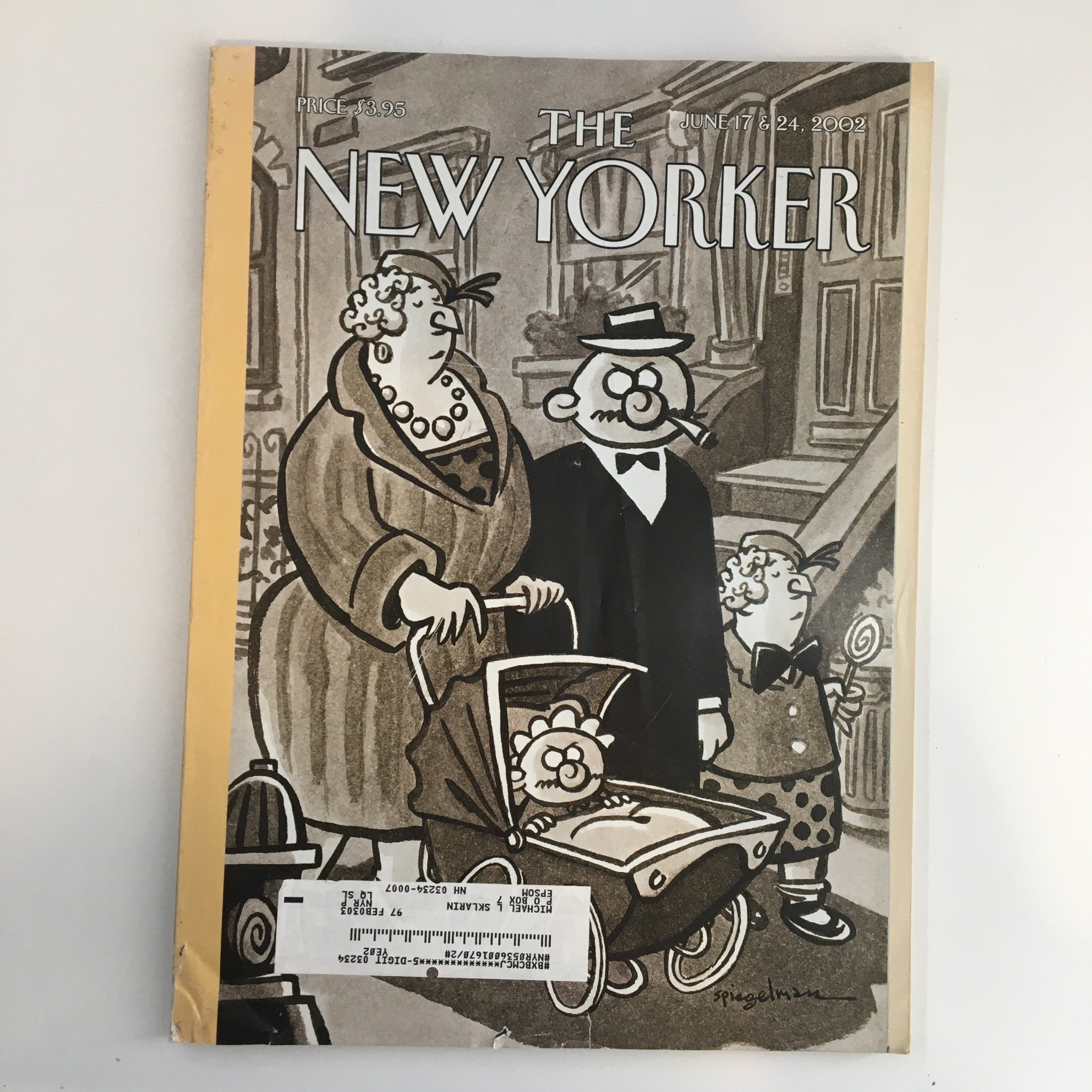 The New Yorker Full Magazine June 17 2002 Central Park Goodbye by Art Spiegelman