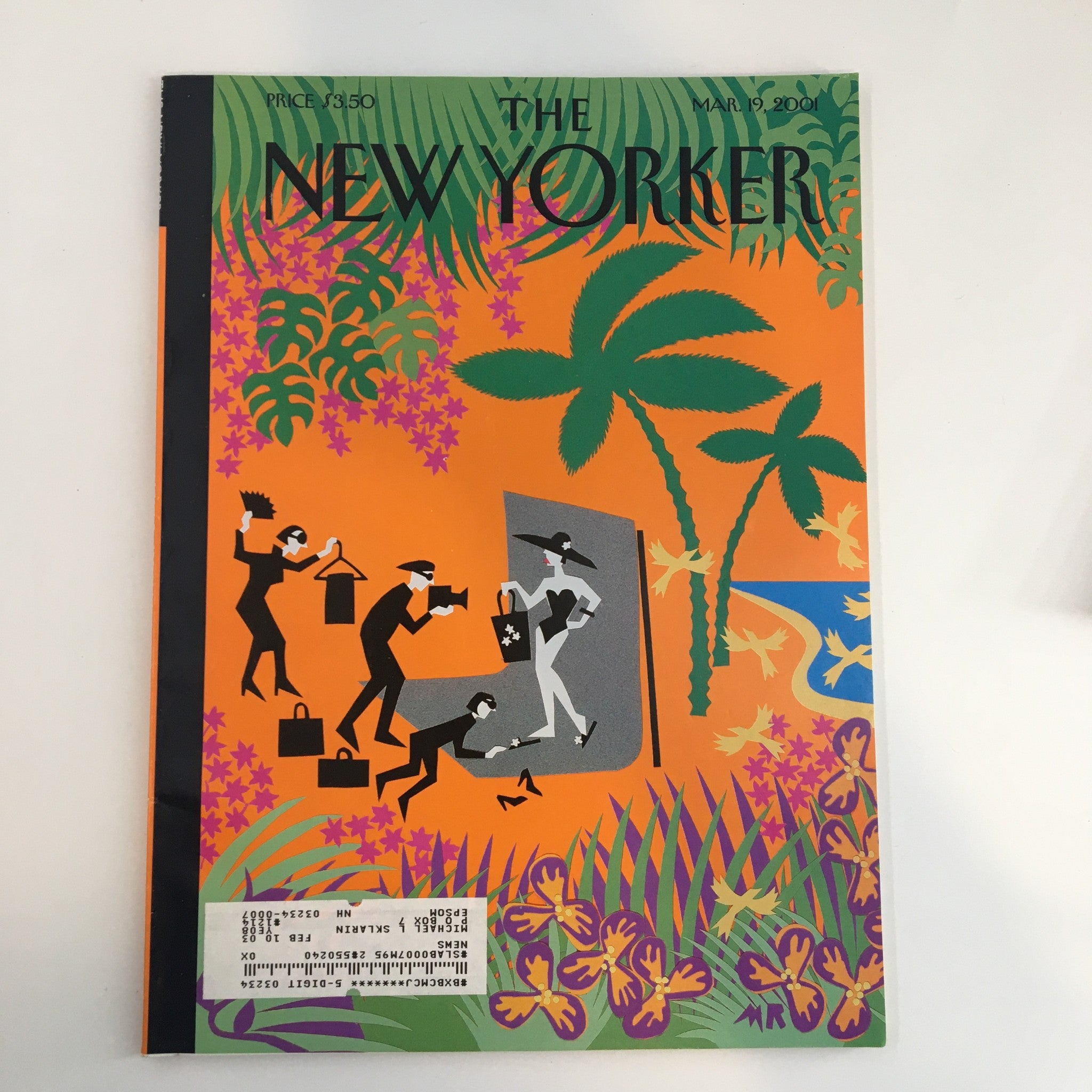 The New Yorker Full Magazine March 19 2001 Look Natural by Michael Roberts VG