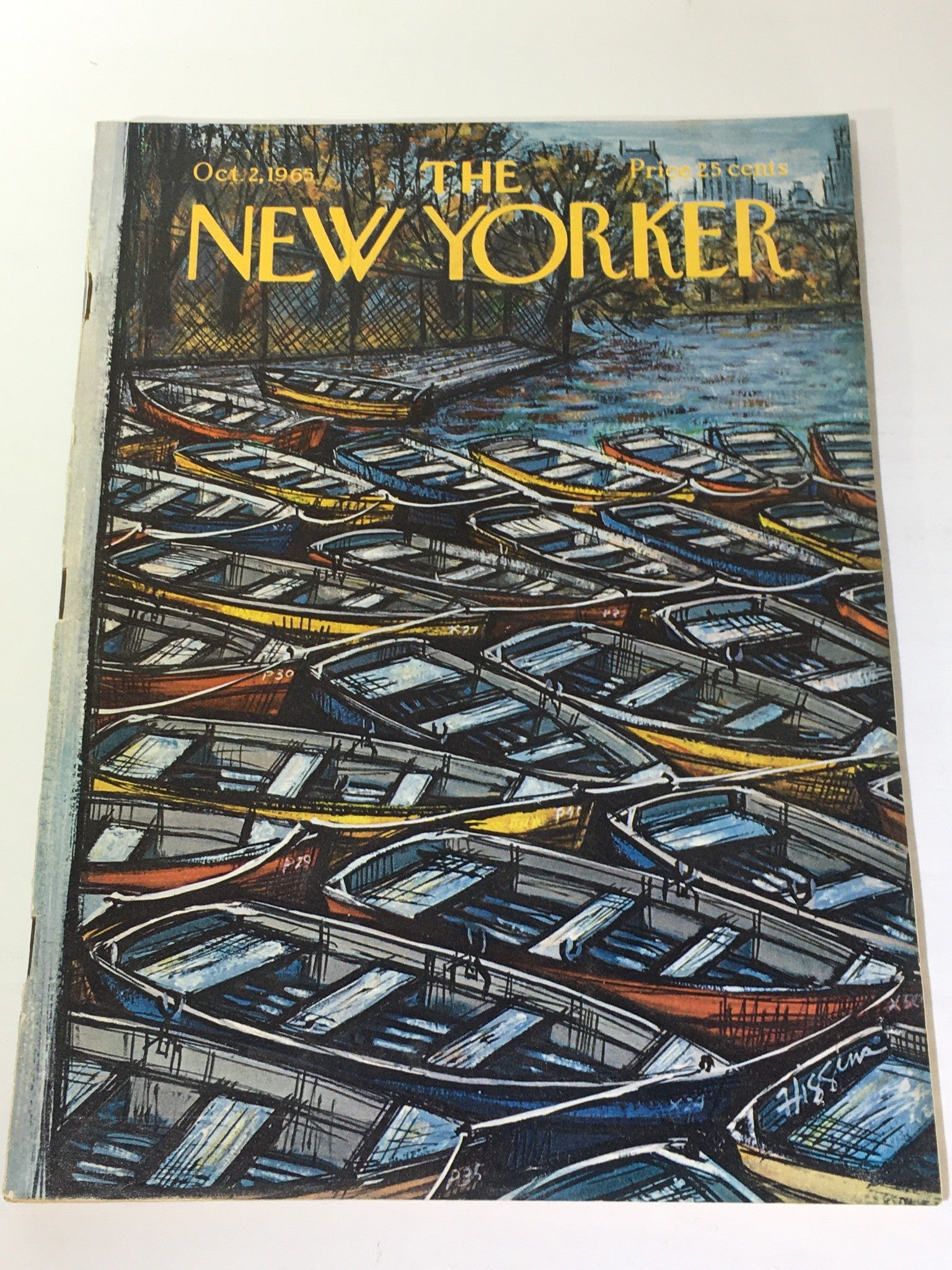 The New Yorker: October 2 1965 Full Magazine/Theme Cover Donald Higgins
