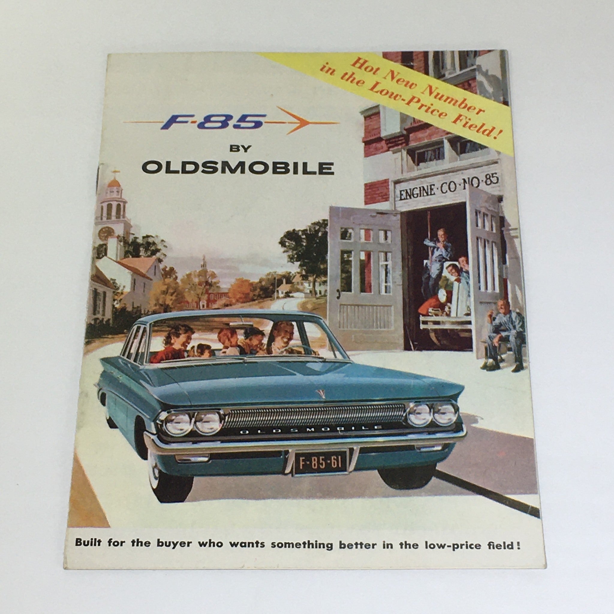 Vintage 1961 All New F-85 Oldsmobile 4-Door Hardtop Sedan Car Catalog Brochure