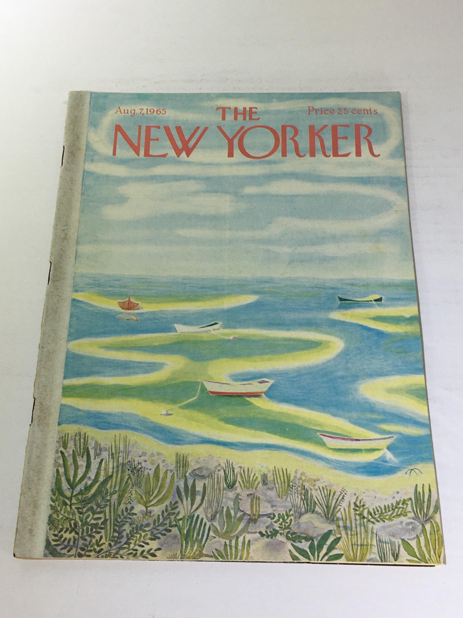 The New Yorker: August 7 1965 Full Magazine/Theme Cover Ilonka Karasz