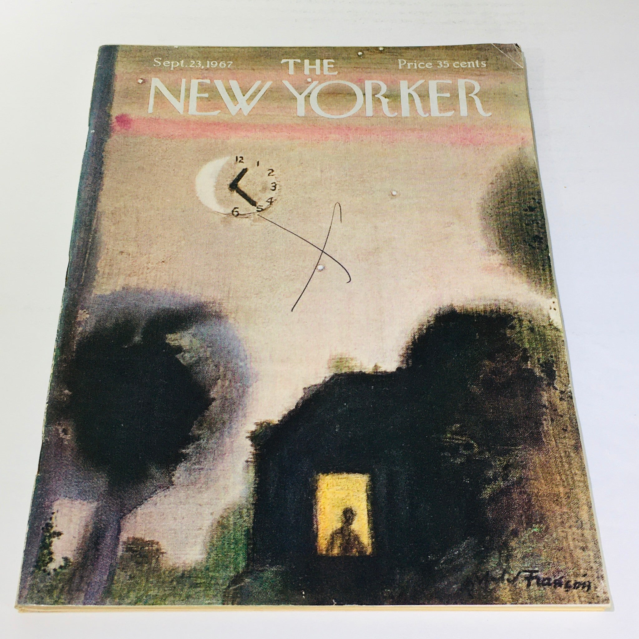 The New Yorker: September 23 1967 Full Magazine/Theme Cover Andre Francois