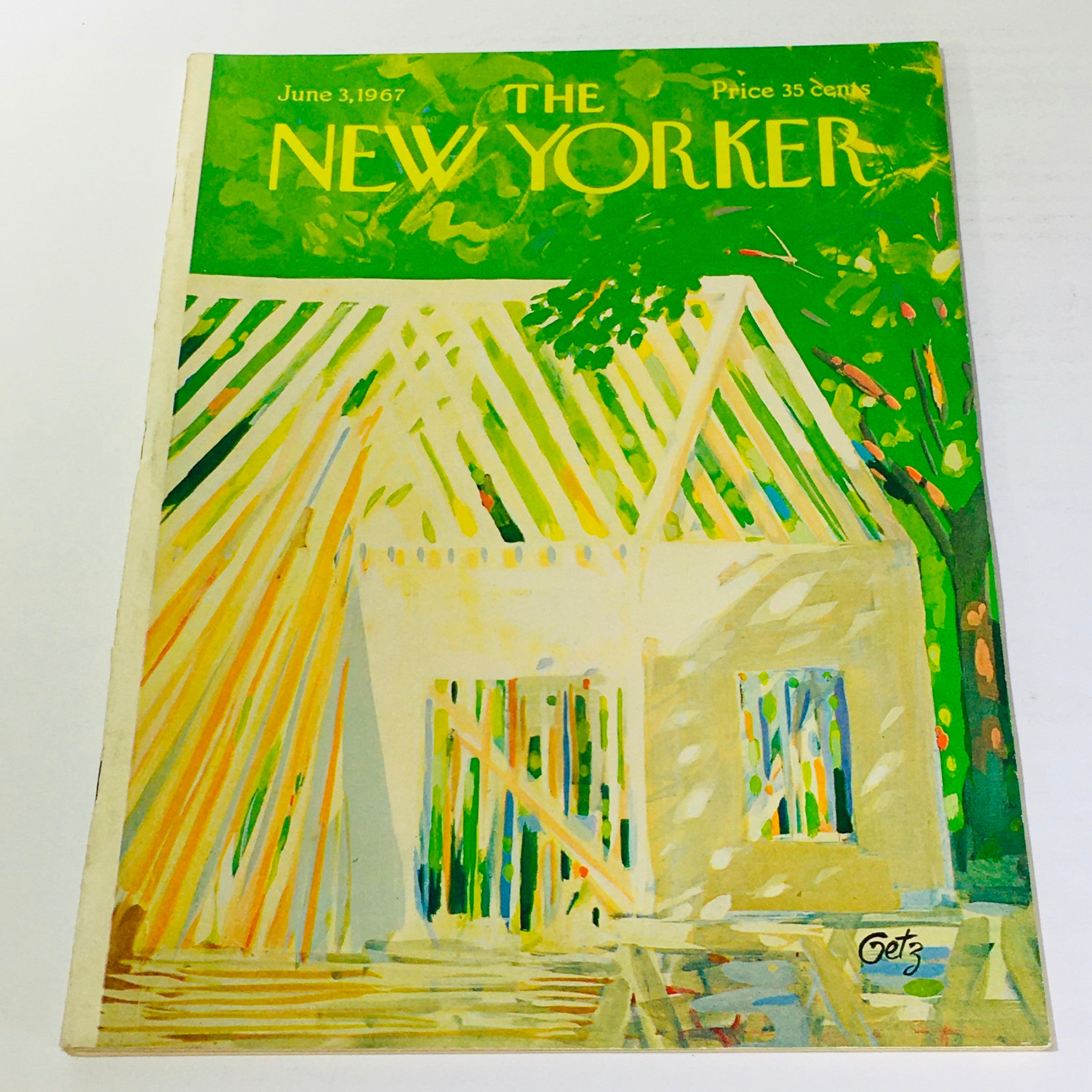 The New Yorker: June 3 1967 Full Magazine/Theme Cover Arthur Getz