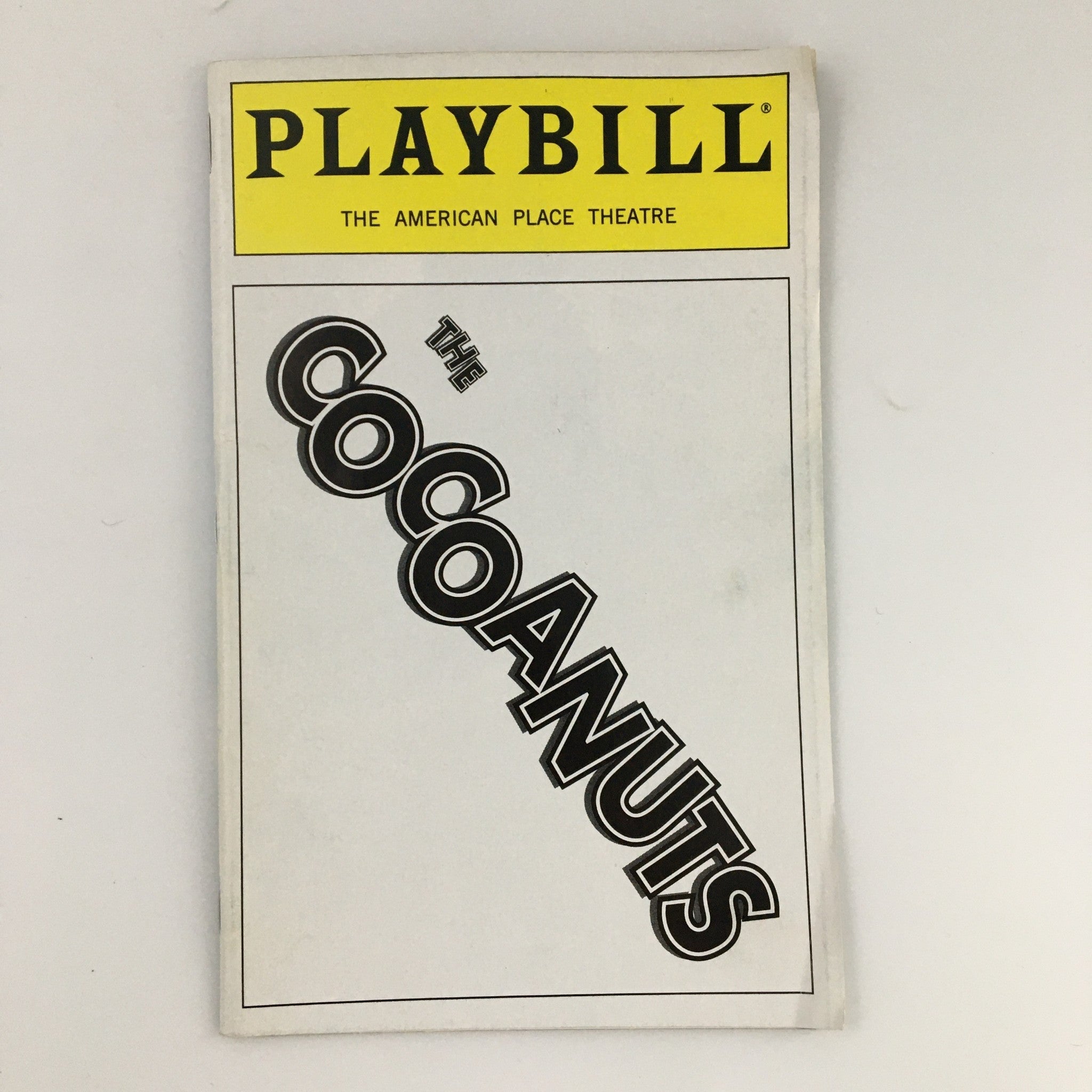 1996 Playbill The American Place Theatre 'The Cocoanuts' Michael Waldron