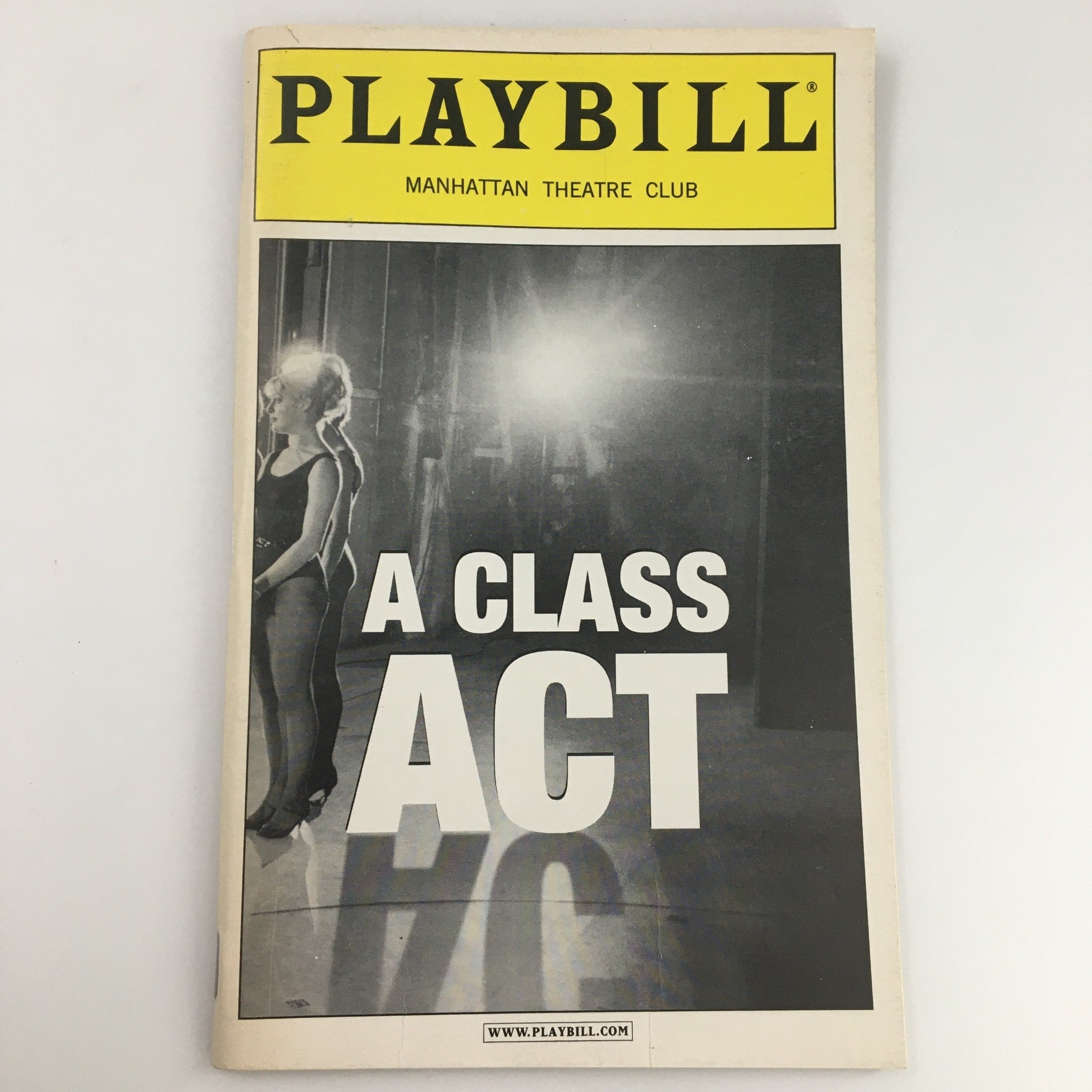 2000 Playbill Manhattan Theatre Club 'A Class Act' Nancy Kathryn Anderson