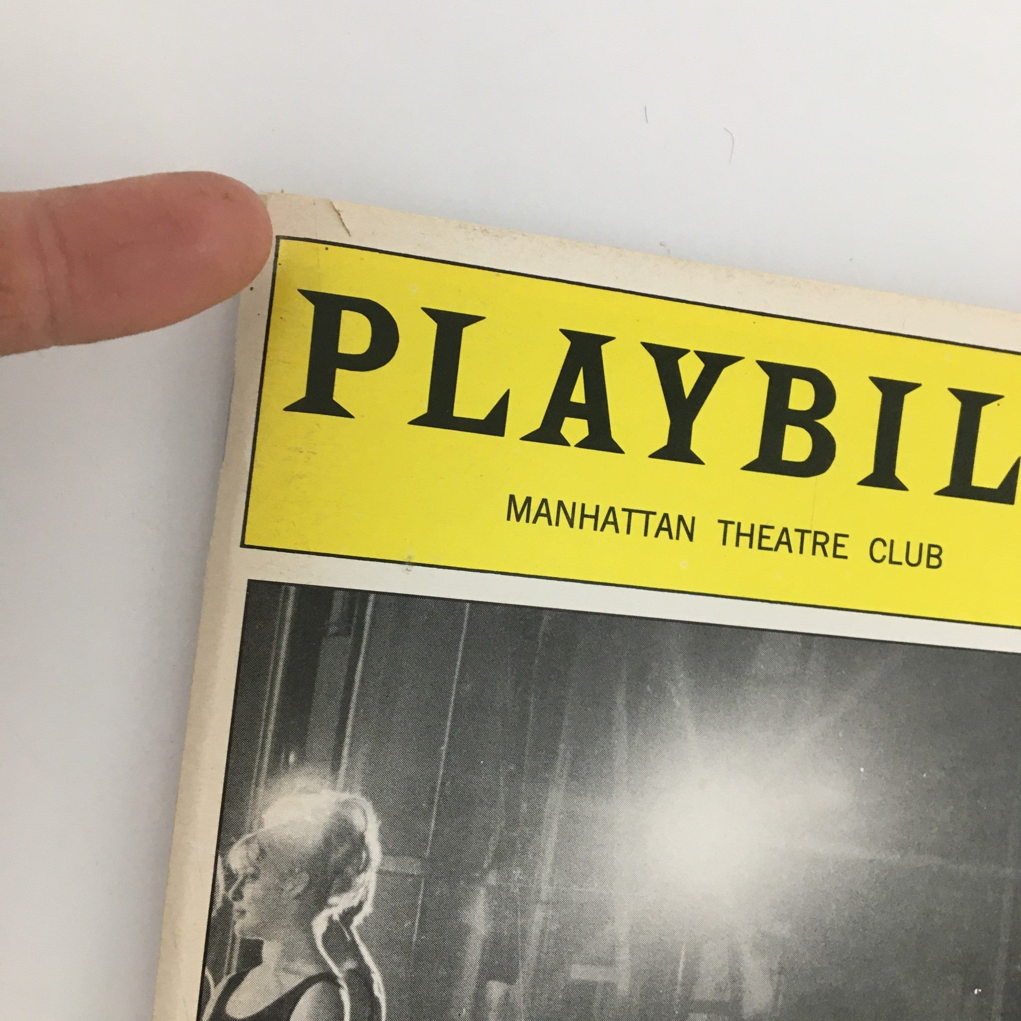 2000 Playbill Manhattan Theatre Club 'A Class Act' Nancy Kathryn Anderson